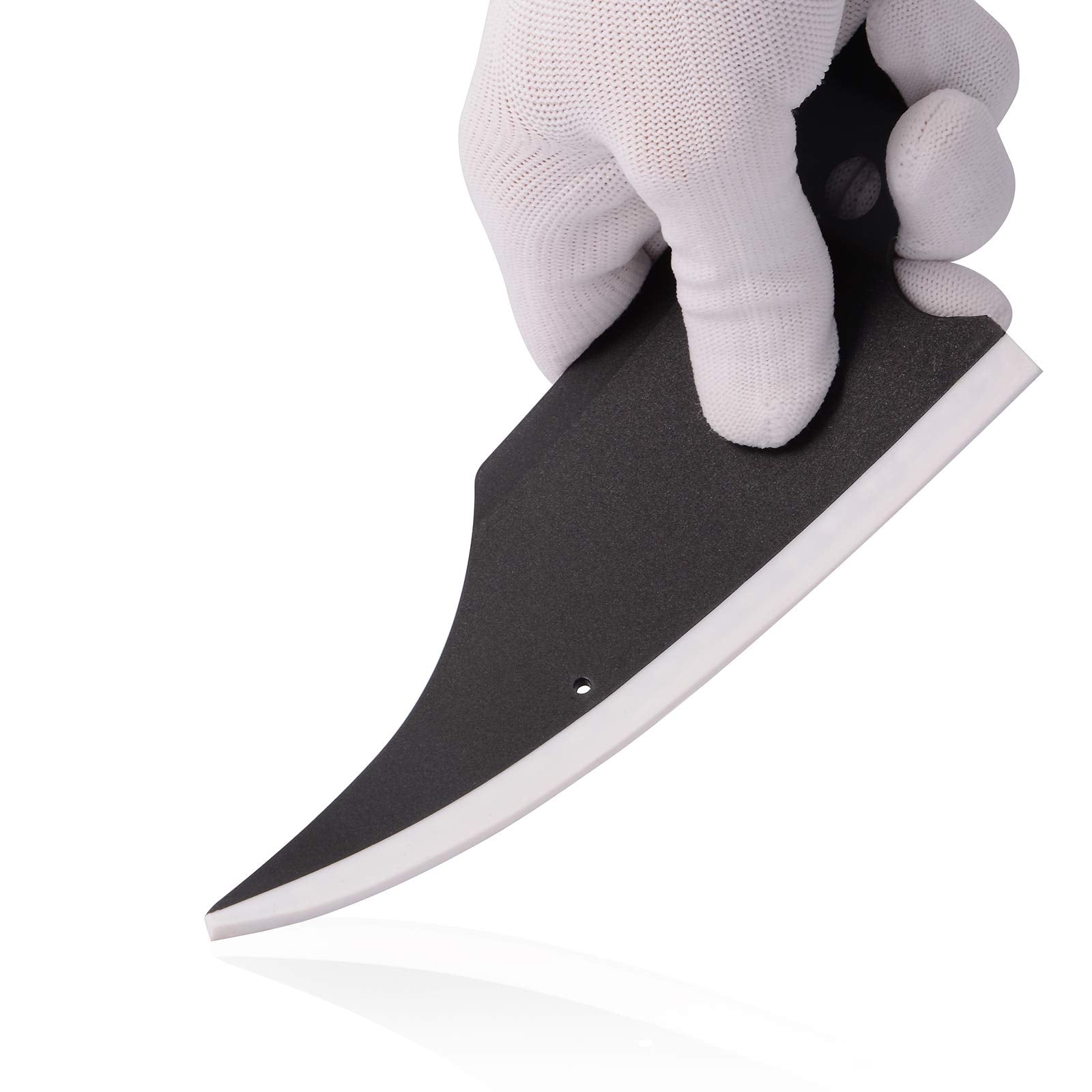 Ehdis Pro Auto Application Tool Conqueror Squeegee Original Corner Reach Tool Window Tint Conqueror Tool Soft Squeegee Blade With White Blade For Versatile Use-Pack Of 5