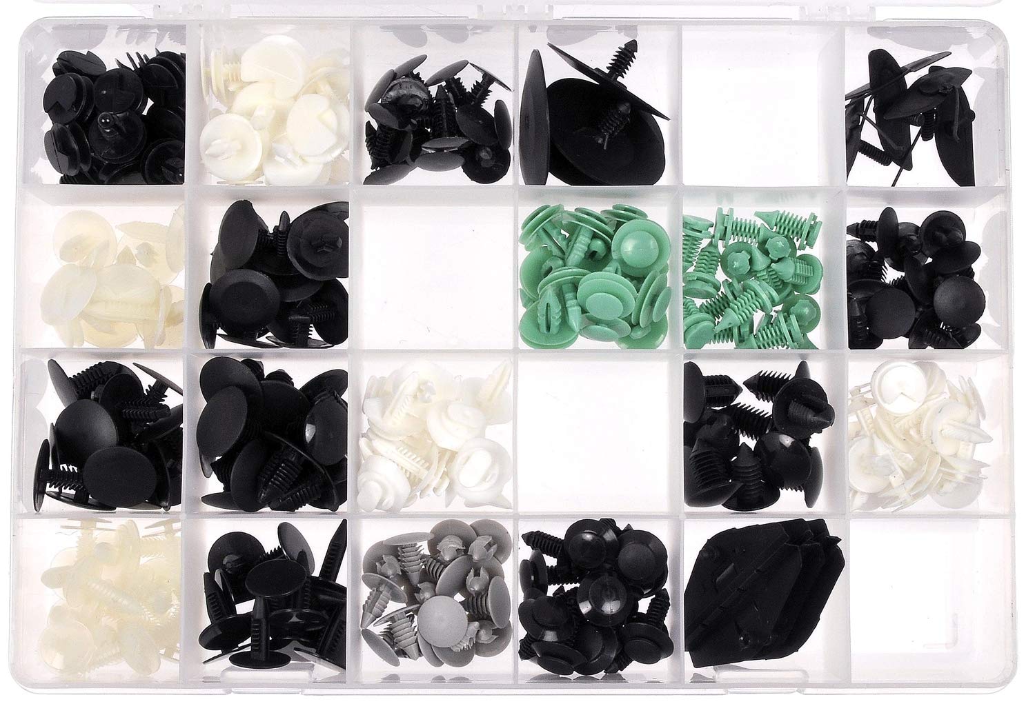 272Pc Dorman Body Retainer Tech Tray 030-720 Gm Chrysler Body Hardware 20 Sku'S