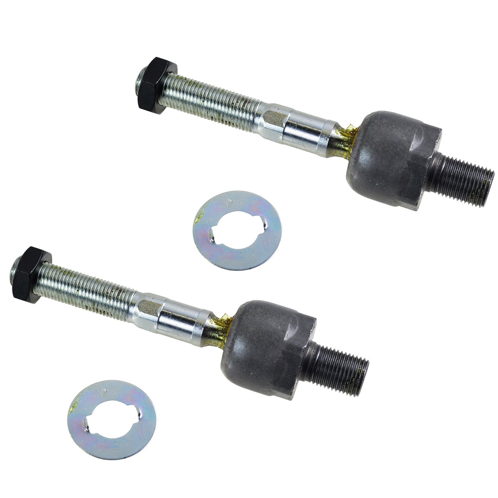 Trq Front Inner And Outer Tie Rod Set Compatible With 2001-2009 Volvo S60 2000-2006 S80 2001-2007 V70