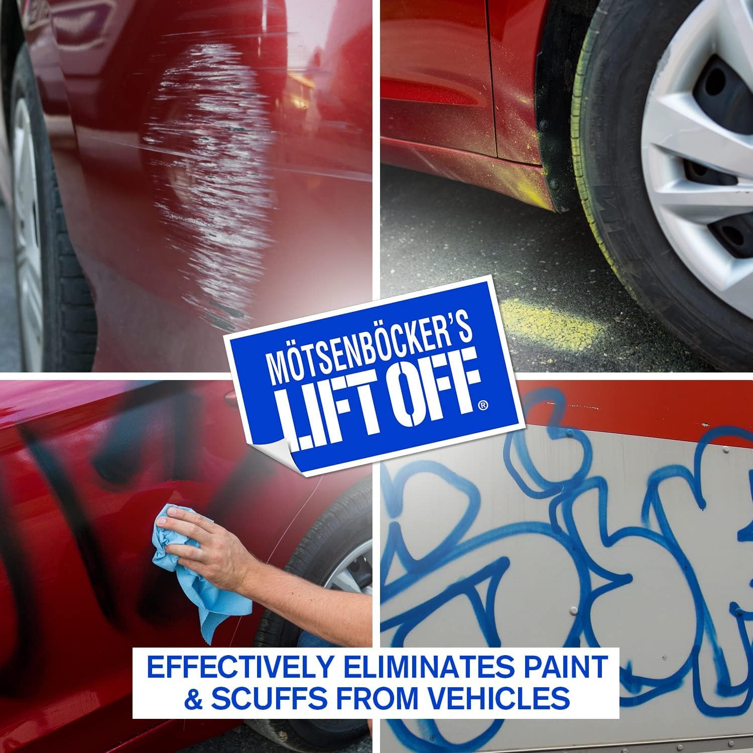 Motsenbocker'S Lift Off 45406-3Pk 16-Ounce Paint Scuff And Graffiti Remover Easily Removes Paint Scuffs, Spray Paint, Acrylic Fr