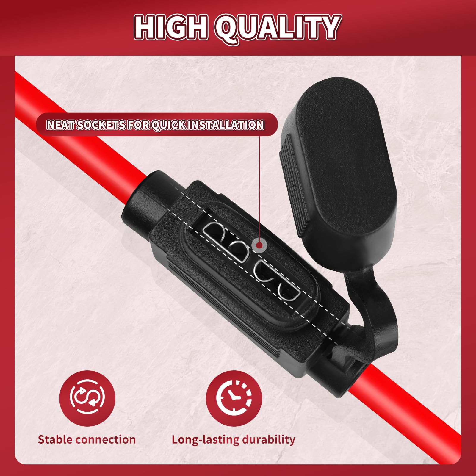 Inline Fuse Holder 12V 2 Pieces, Mini 14 Gauge Fuse Holder 13.8 Inch, Blade Fuse Holder With Waterproof Cap Car Fuses For Automo