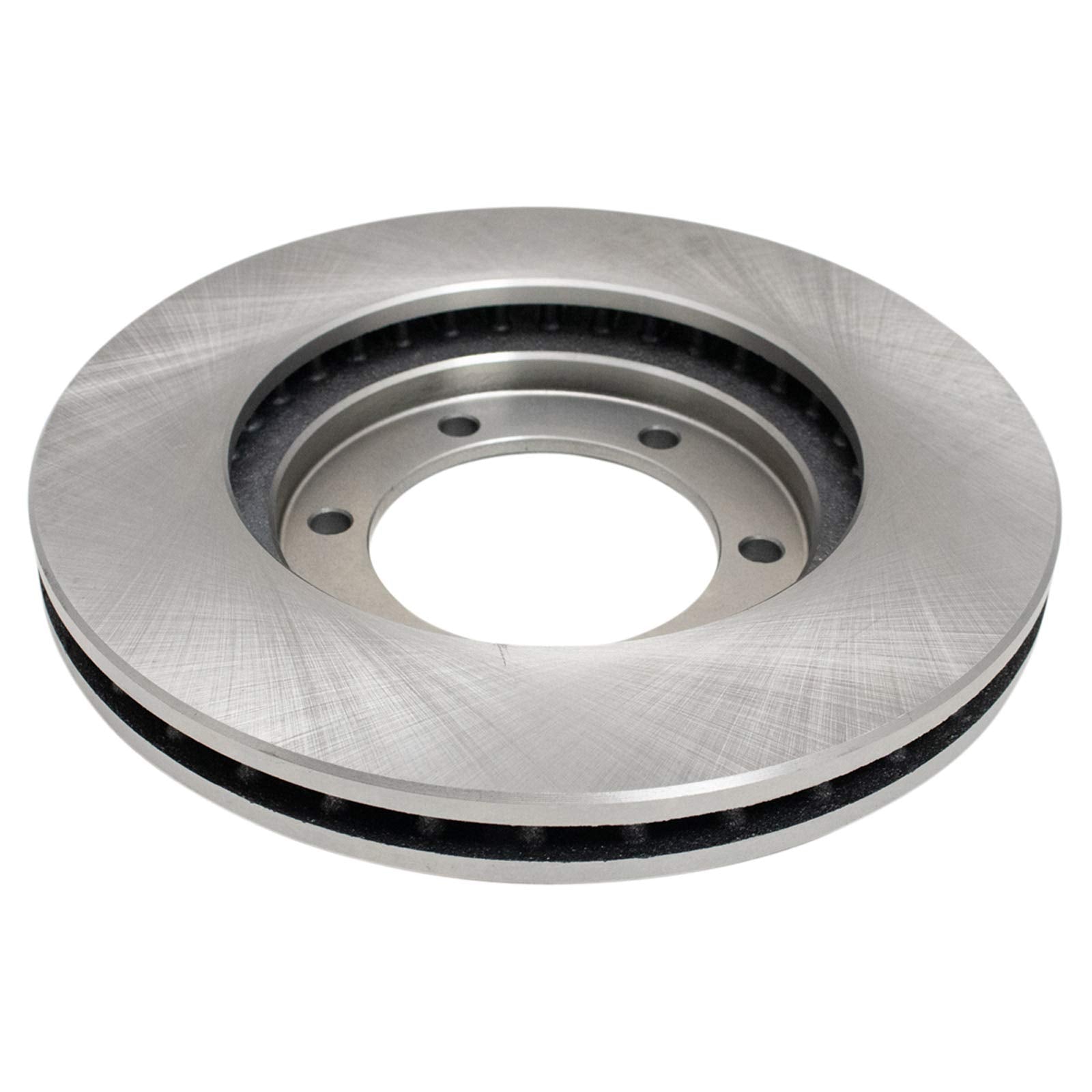 Trq Front Brake Pad & Rotor Kit Brake Pads Brake Rotor Ceramic Compatible With 1998-2004 Nissan Frontier