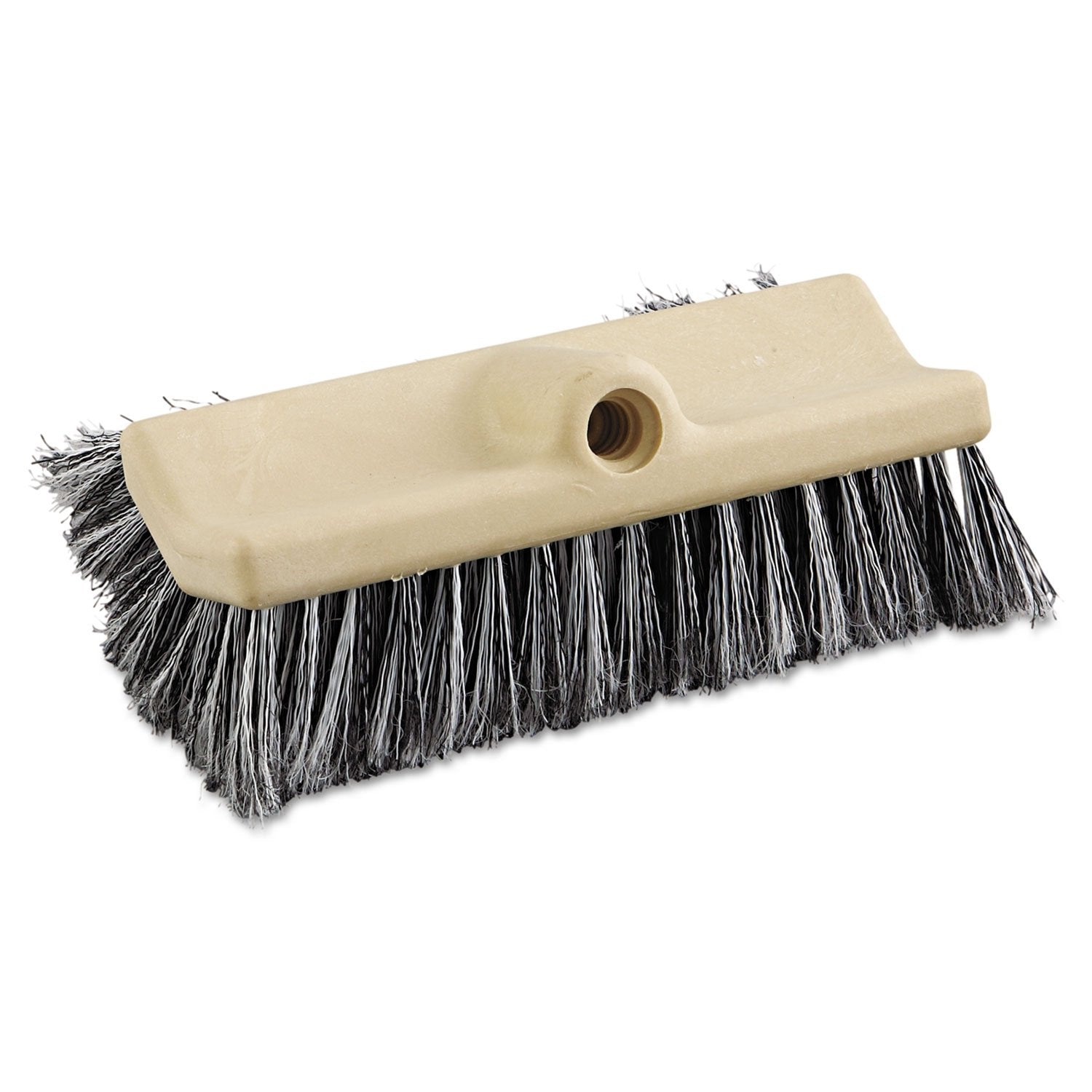 Boardwalk 8420 Dual-Surface Vehicle Brush, 10-Inch Long, Brown