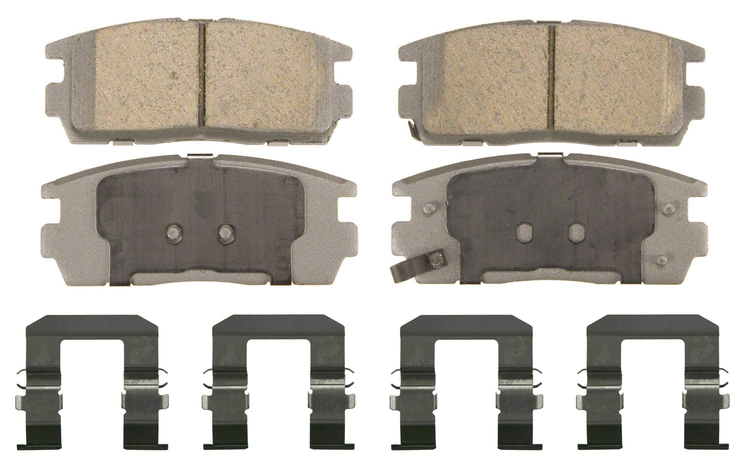 Wagner Brake Thermoquiet Qc1275 Ceramic Disc Brake Pad Set
