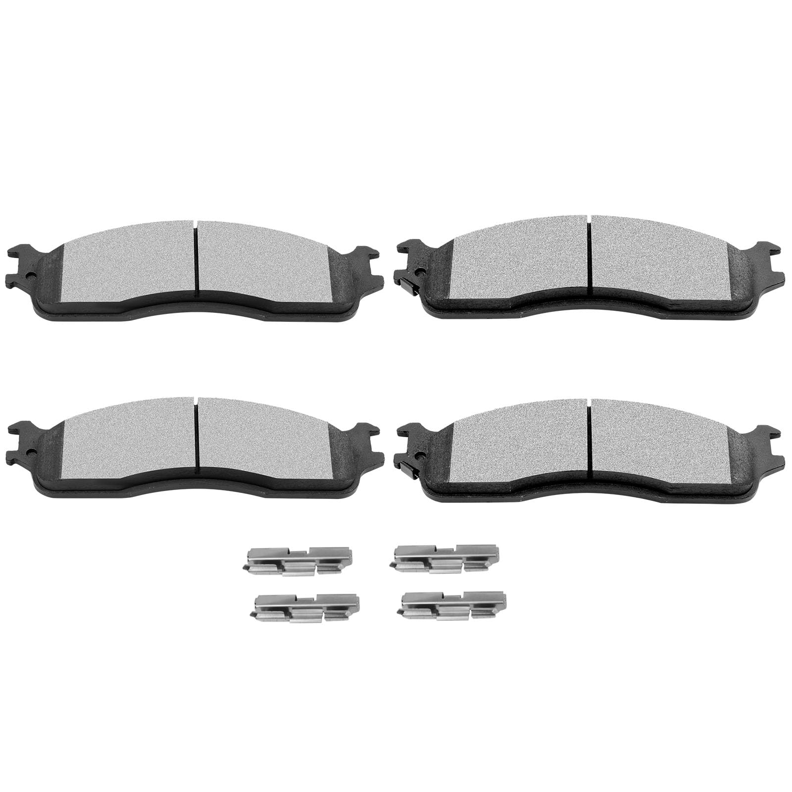 Scitoo D965 Front Semi-Metal Brake Pads Sets Fit For Dodge Ram 1500 2006-2008,For Dodge Ram 2500 2003-2008,For Dodge Ram 3500 20