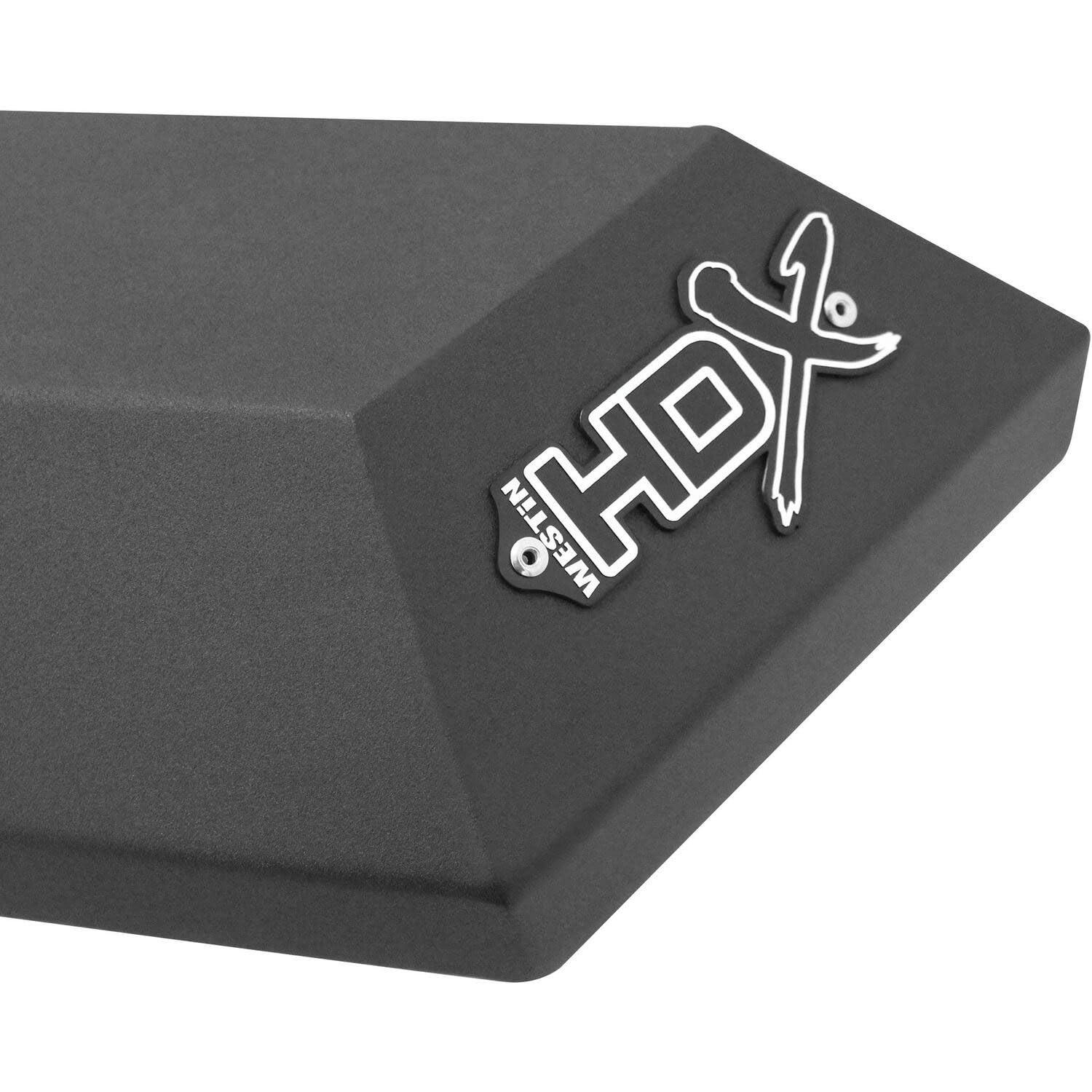 Westin 56-23725 Hdx Xtreme Nerf Bars Fits 2007-2018 Silverado Sierra 1500 2007-2019 Silverado Sierra 2500 3500 Crew Cab 2007-2019 (Exc Classic) Textured Black Pair