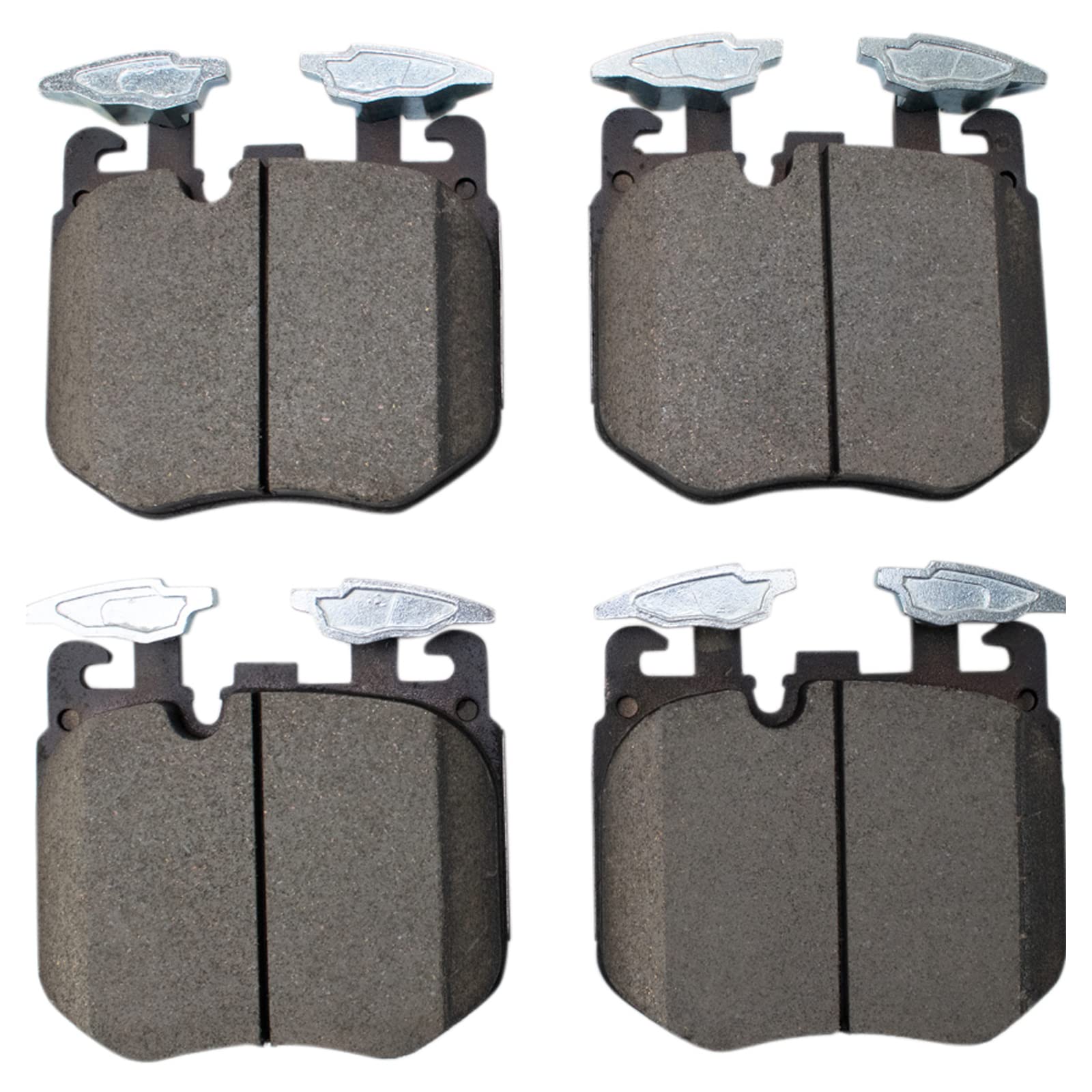 TRQ Front Brake Pads Ceramic Compatible with 2018-2020 BMW 530e 530e xDrive 2017-2019 530i 540i 540i xDrive 2019-2021 X5 2020-20