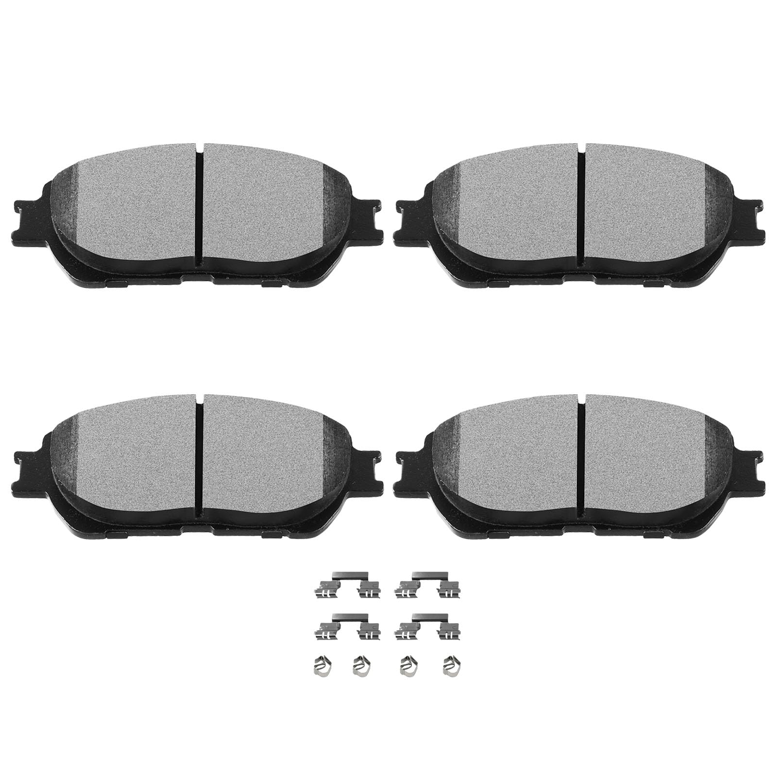 Scitoo D906 Front Semi-Metallic Brake Pads Sets Fit For Lexus Es300 / Es330,For Toyota Avalon/Camry,For Toyota Sienna 2004-2010,