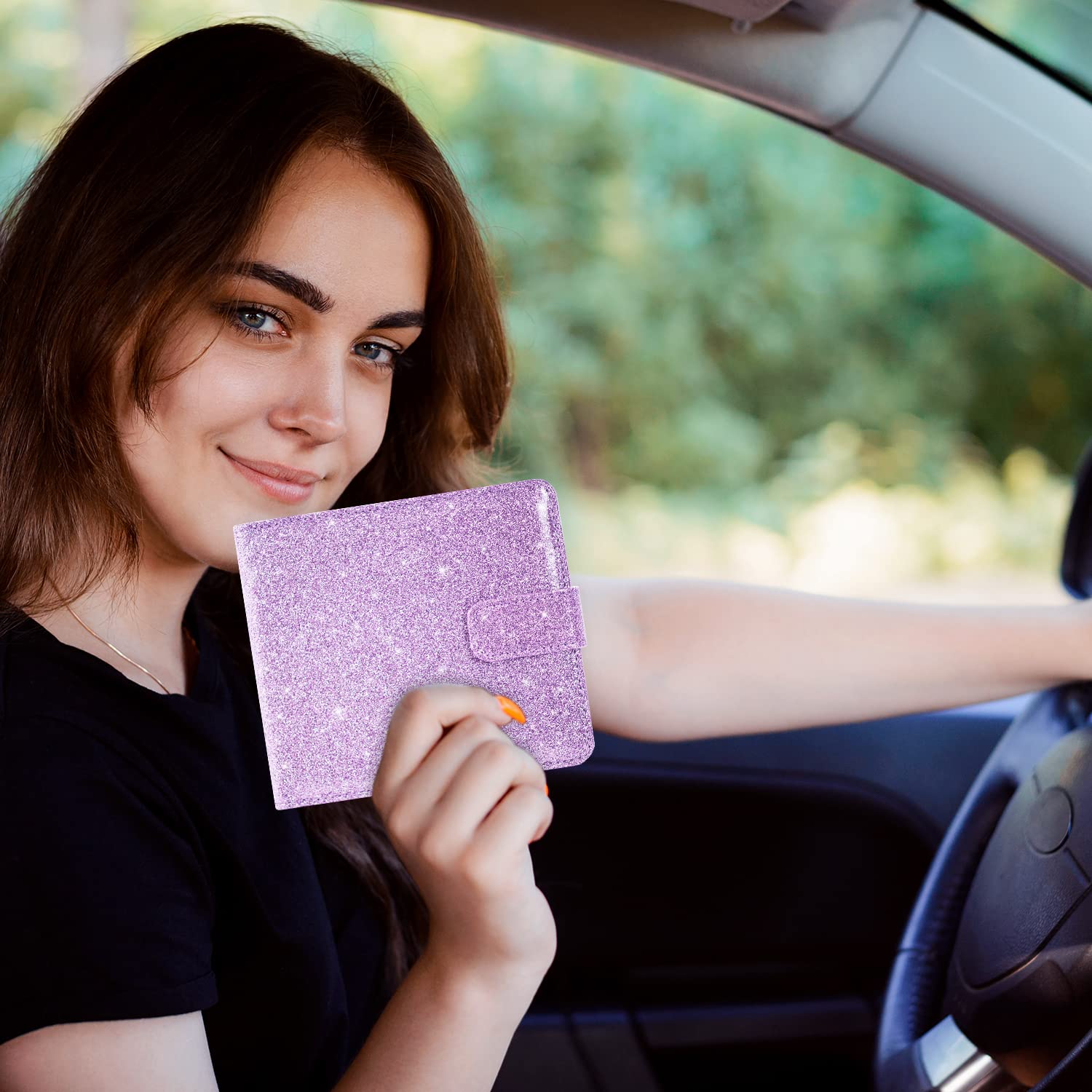 Yaviv Car Registration And Insurance Holder, Vehicle Glove Box Car Organizer With Magnetic Closure, Auto Truck Comparment Access