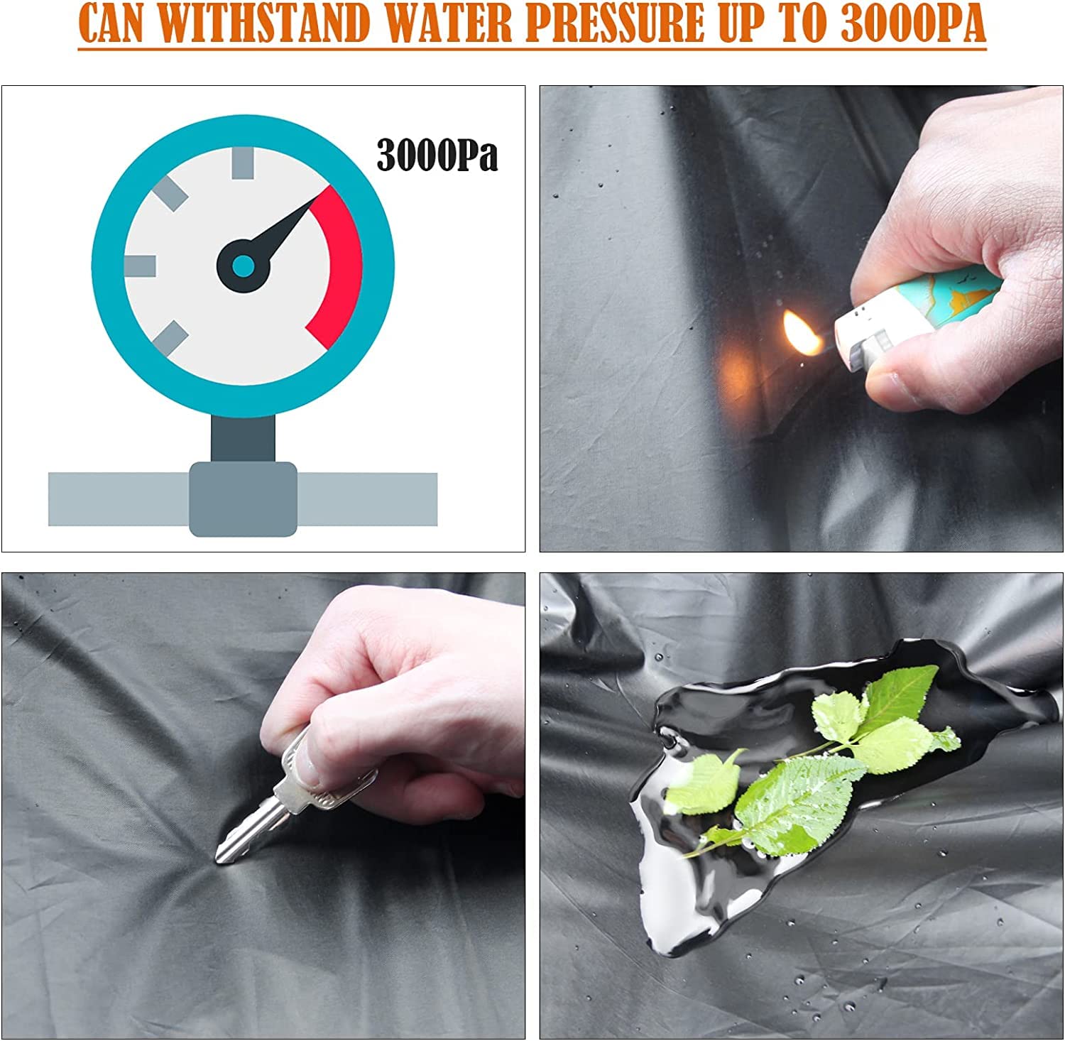 LTDNB Waterproof Car Covers Compatible with 2010-2024 BMW Z4, All Weather Custom-fit Car Cover with Zipper Door for Rain Snowpro