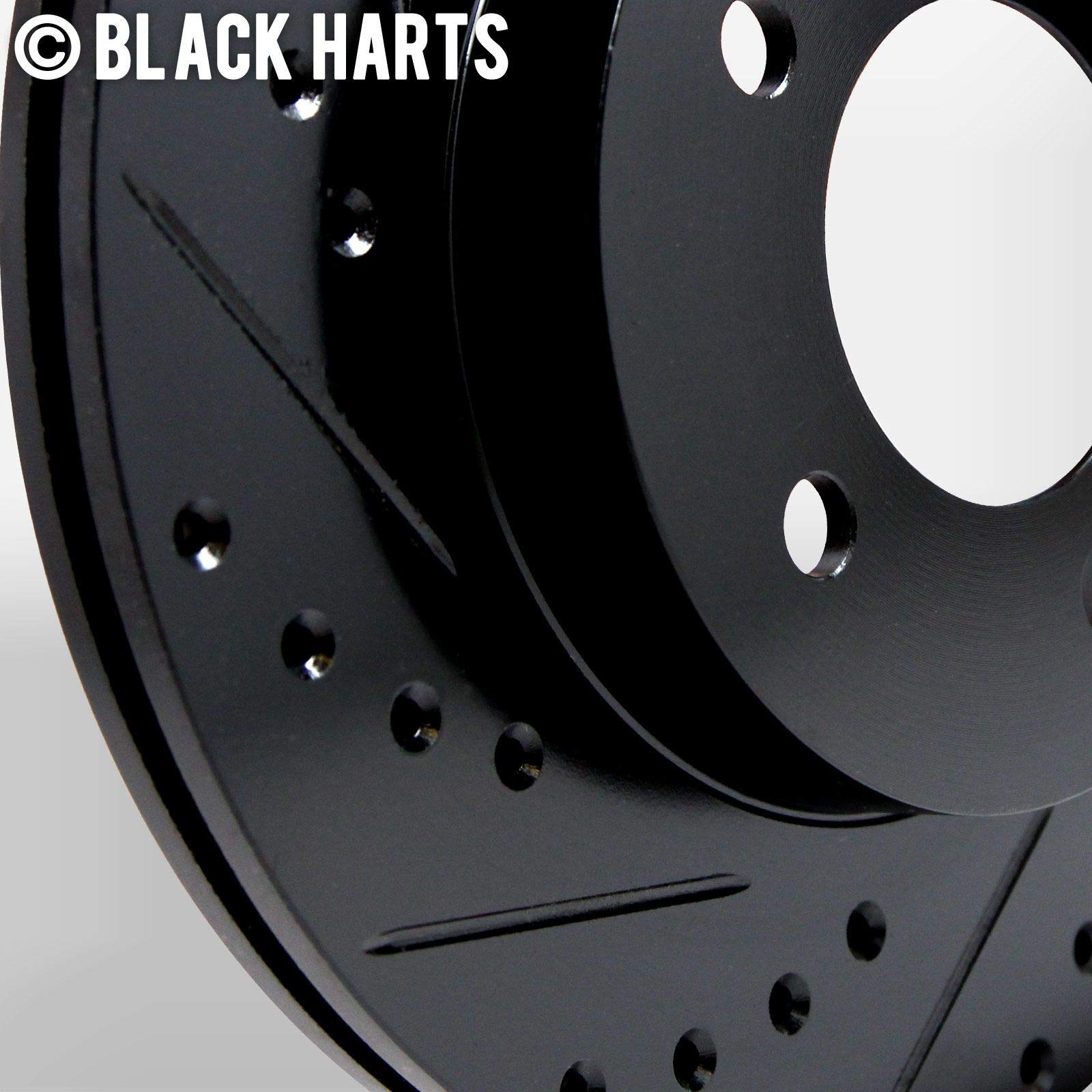 Hart Brakes Front Brakes And Rotors Kit |Front Brake Pads| Brake Rotors And Pads| Heavy Duty Brake Pads And Rotors |Fits 2004-20