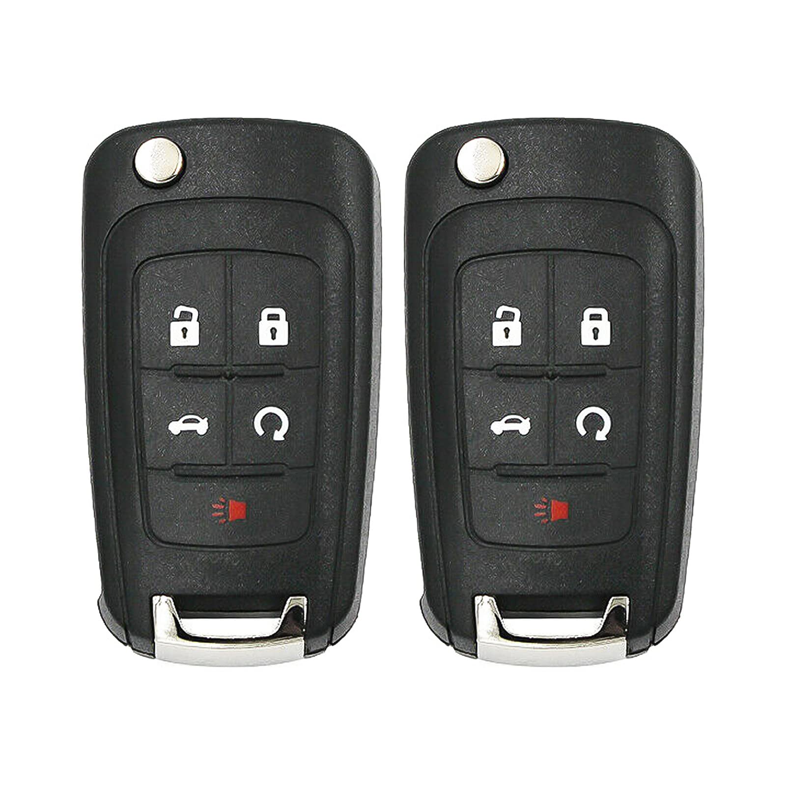 Key Fob Replacement for Chevy: 2013-2016 Malibu,2012-2017 Sonic, 2011-2016 Cruze, 2010-2016 Camaro, 2010-2017 Equinox, 2014-2019