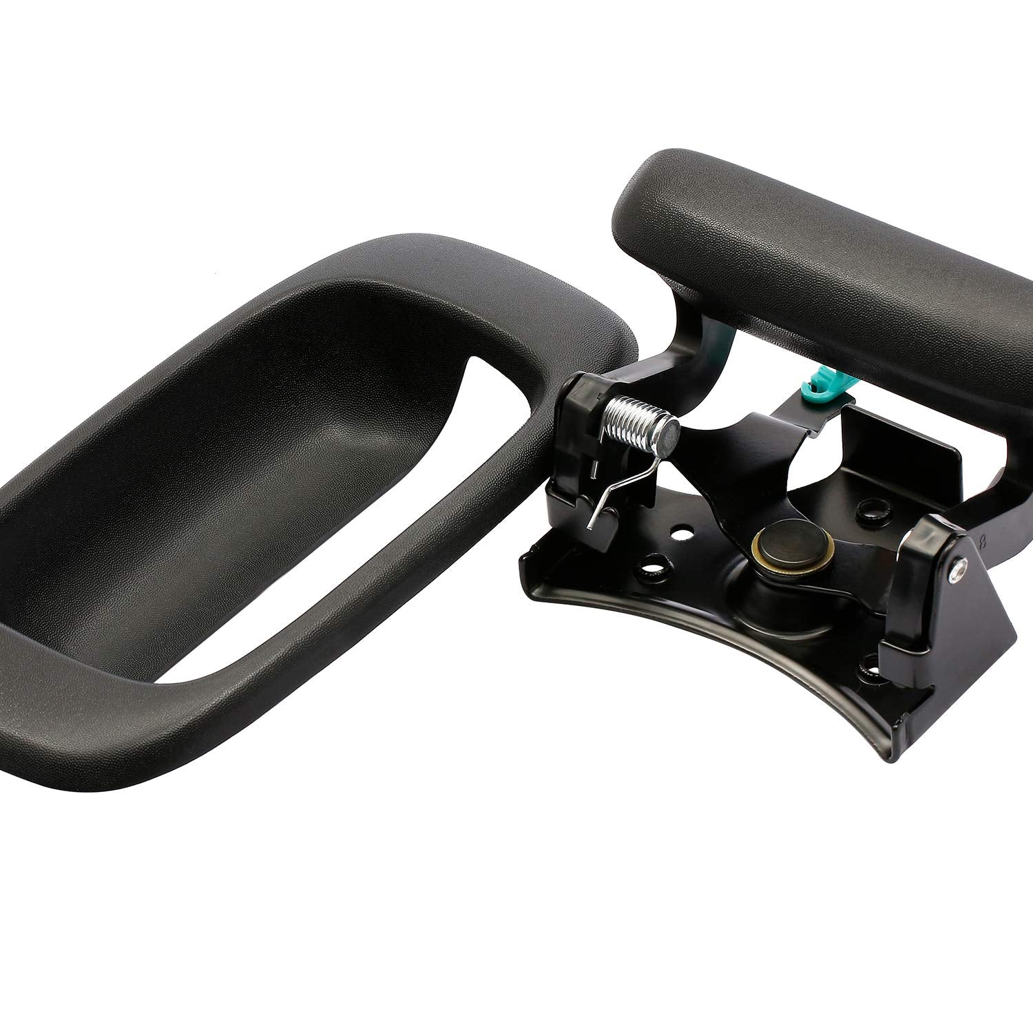 Tailgate Handle Latch And Bezel Trim With Rod Clips | For 1999-2007 Chevy Silverado Gmc Sierra 1500 2500 3500 | Replaces# 15997911, 15228539, 15228541, 15228540