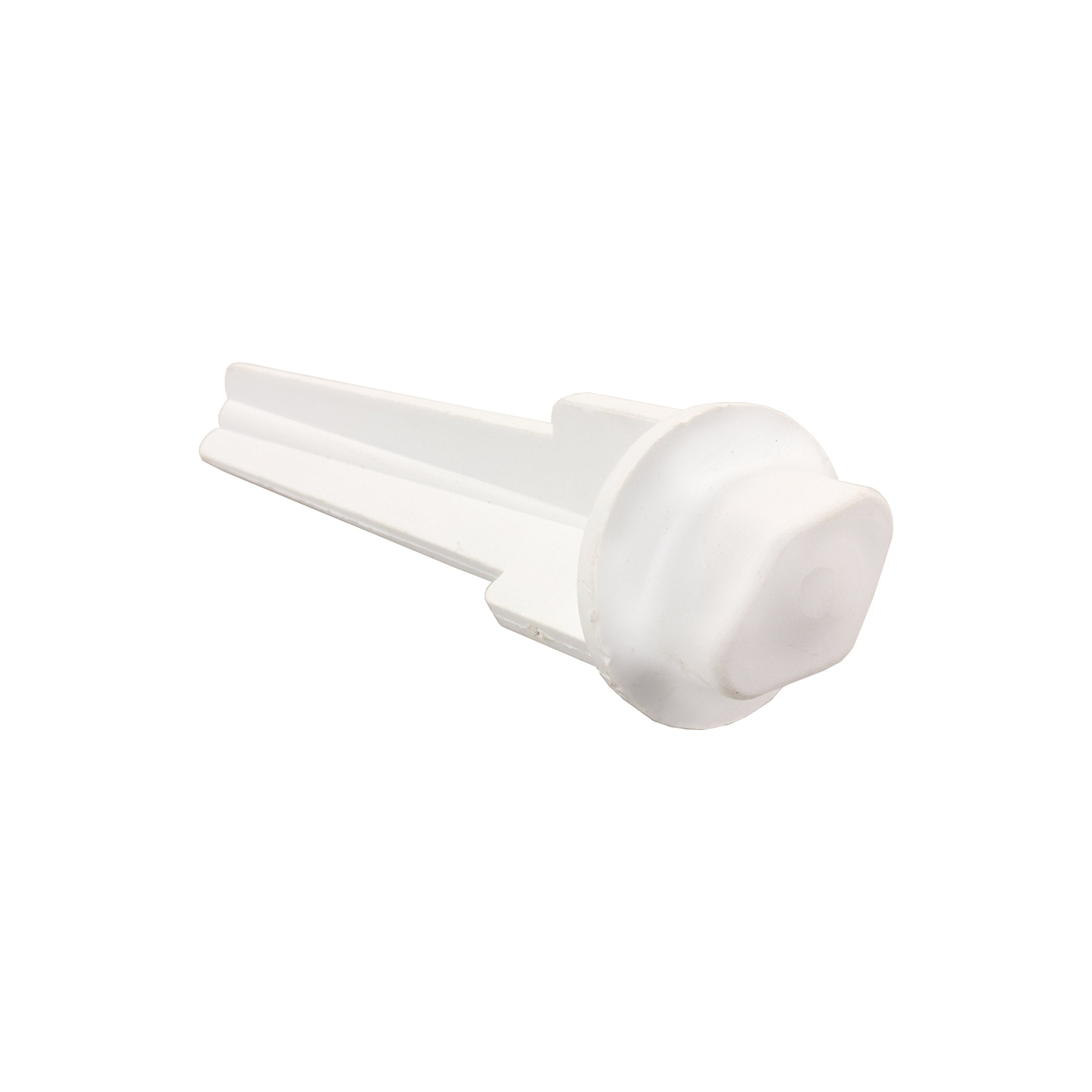 Jr Products 95335 Lavatory Sink Stopper - White 4 Inch