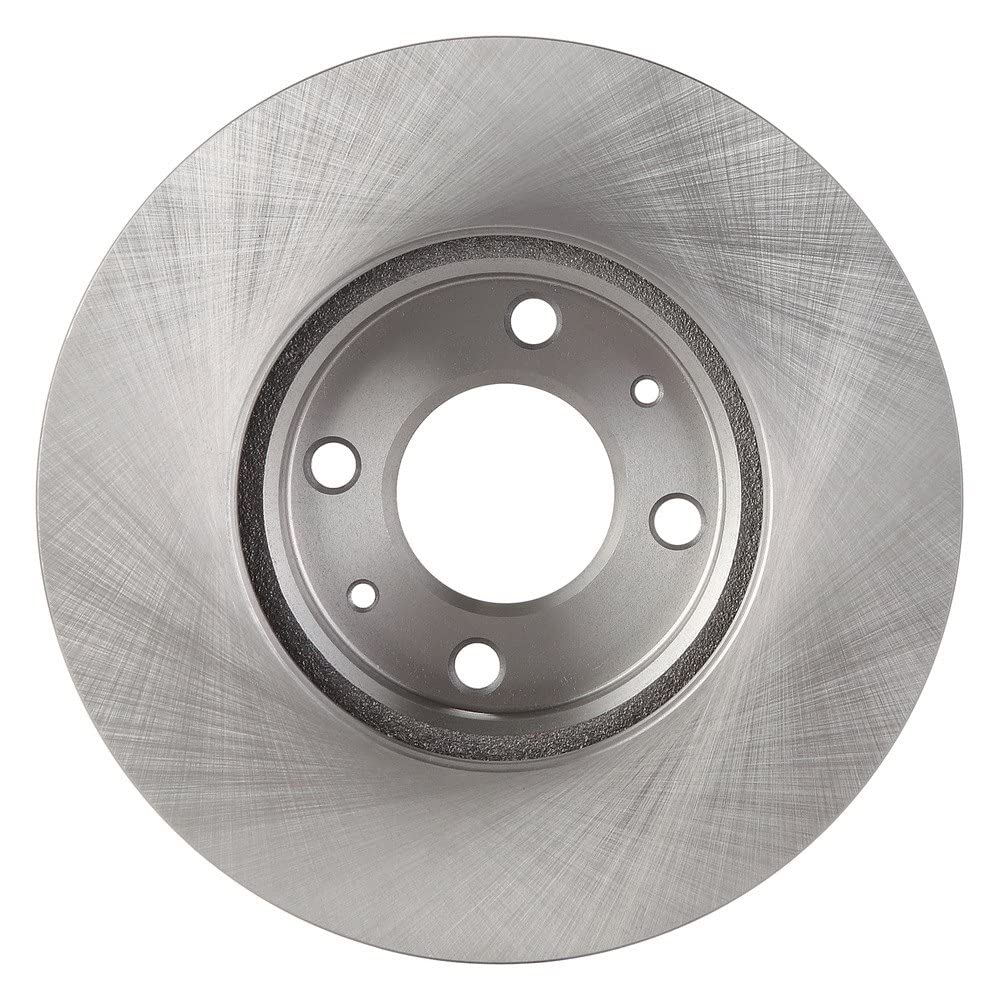 Trq Front Brake Rotors Set Vented Compatible With 2006-2011 Hyundai Accent Kia Rio