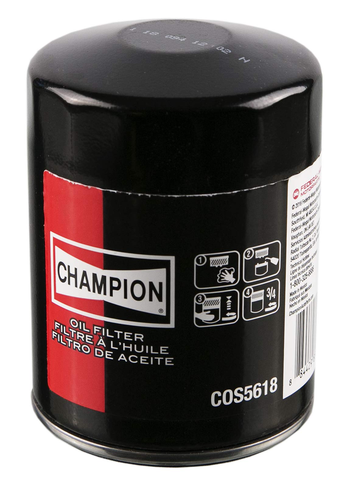 Champion Cos5618 Spin-On Oil Filter