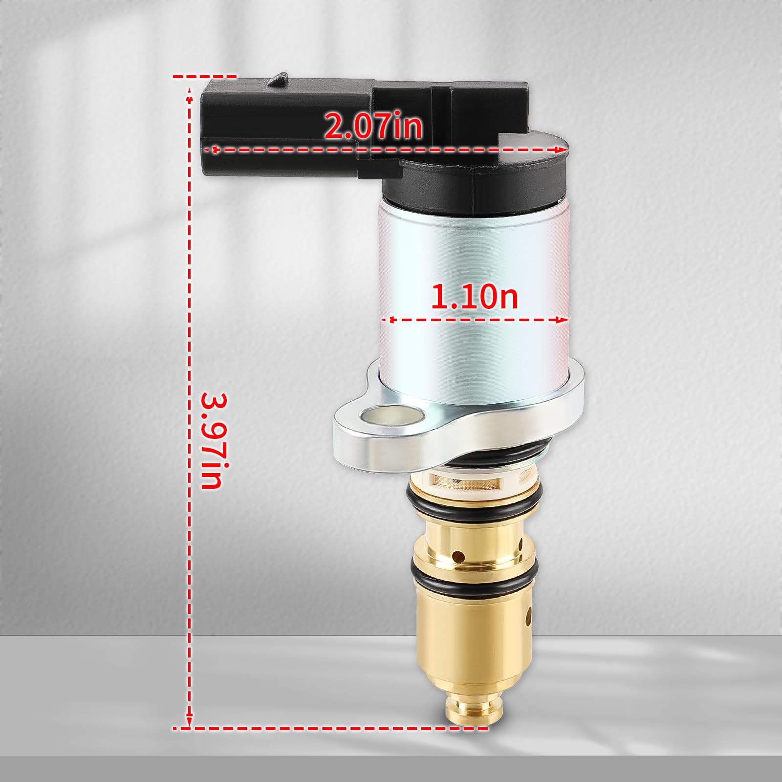 Autokay 1K820859F Ac Compressor Control Solenoid Valve Fits For Vw Audi Volkswagen Sanden Pxe13