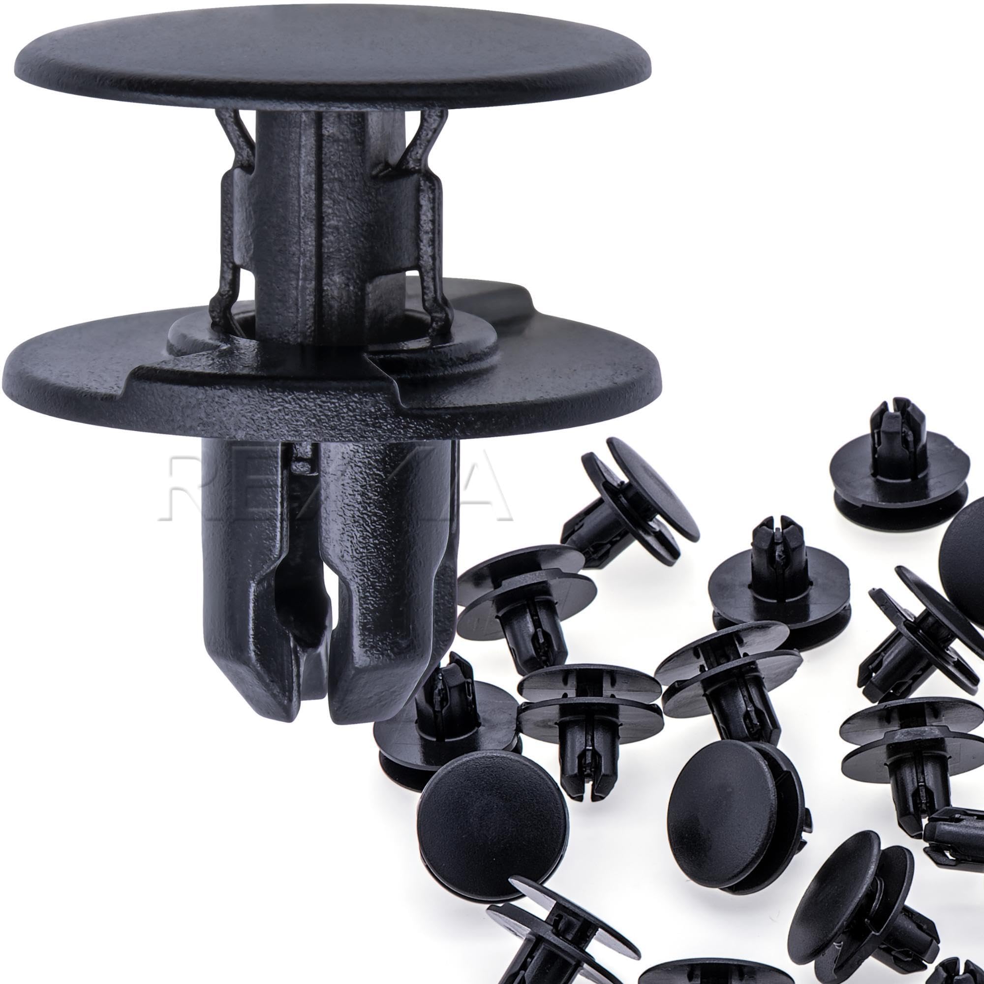 Rexka 40Pcs Front Fender Liner Retainer Clip 91501-Tr0-003 For Honda Acura Accord Civic Clarity Crosstour Cr-V Fit Odyssey Ilx M