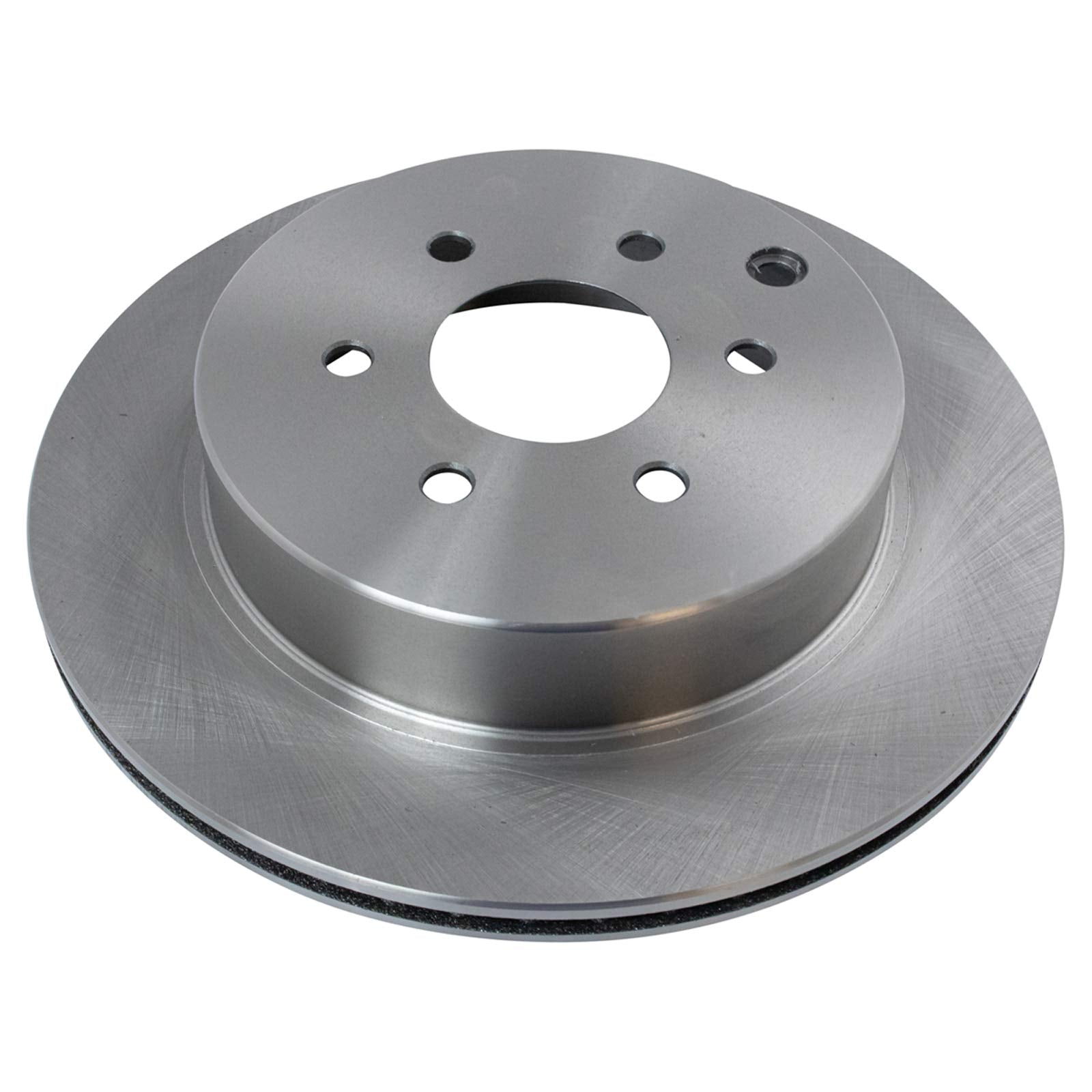 TRQ Rear Brake Pad & Rotor Kit Brake Pads Brake Rotor Ceramic Compatible with 2005-2012 Nissan Pathfinder