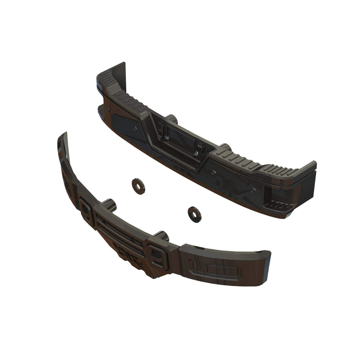 ARRMA Bumper Set Black Chrome ARA320461 Elec Car/Truck Replacement Parts