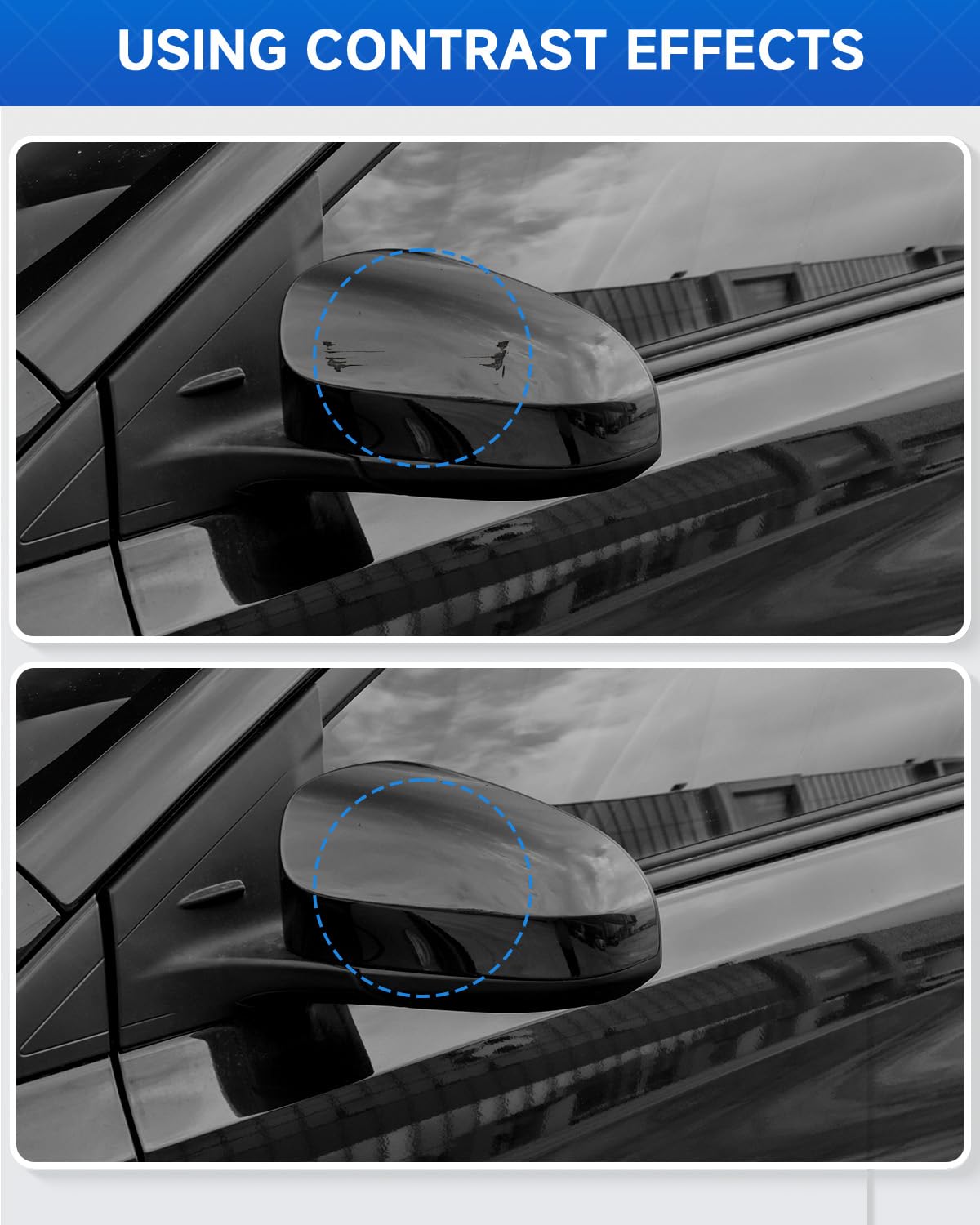 218 Attitude/Midnight Black Metallic Touch Up Paint Compatible with Toyota Exact Match Touch Up Paint Car Scratch Repair