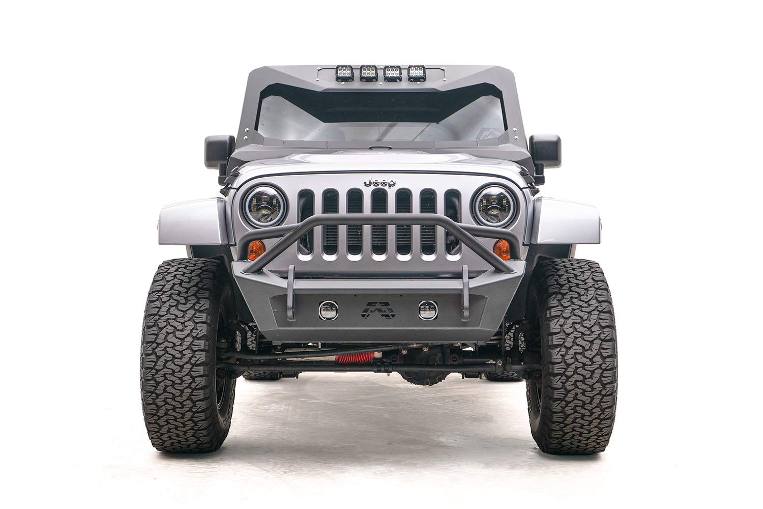 Fab Fours Inc. Jl18-B4751-1 Front Replacement Bumper Fits Jeep Wrangler