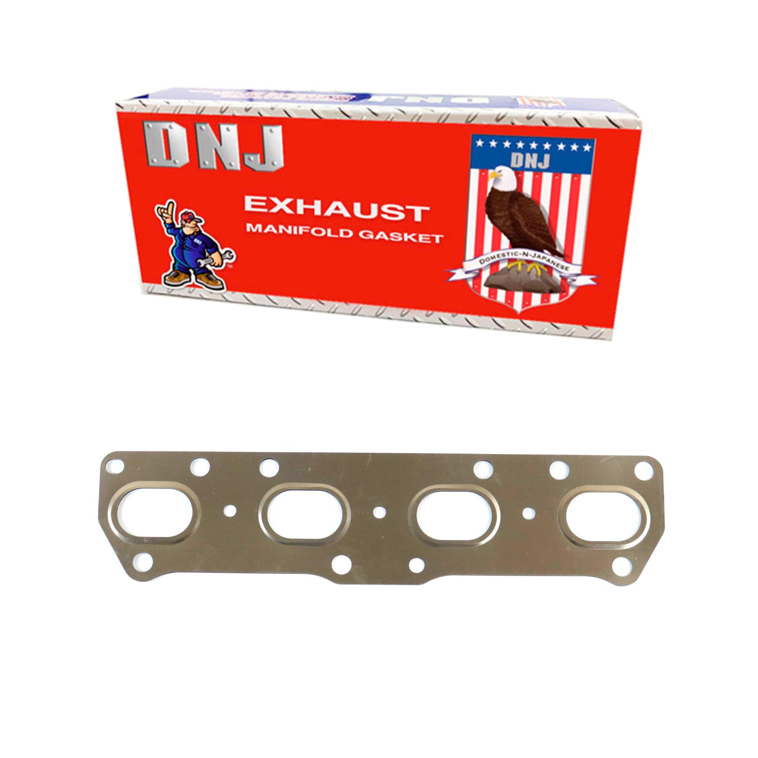 DNJ EG828 Exhaust Manifold Gasket for 07-15 Mini Cooper, Cooper Countryman, Cooper Paceman 1.6L L4 DOHC Turbocharged N18B16A,N14B16C,N14B16A