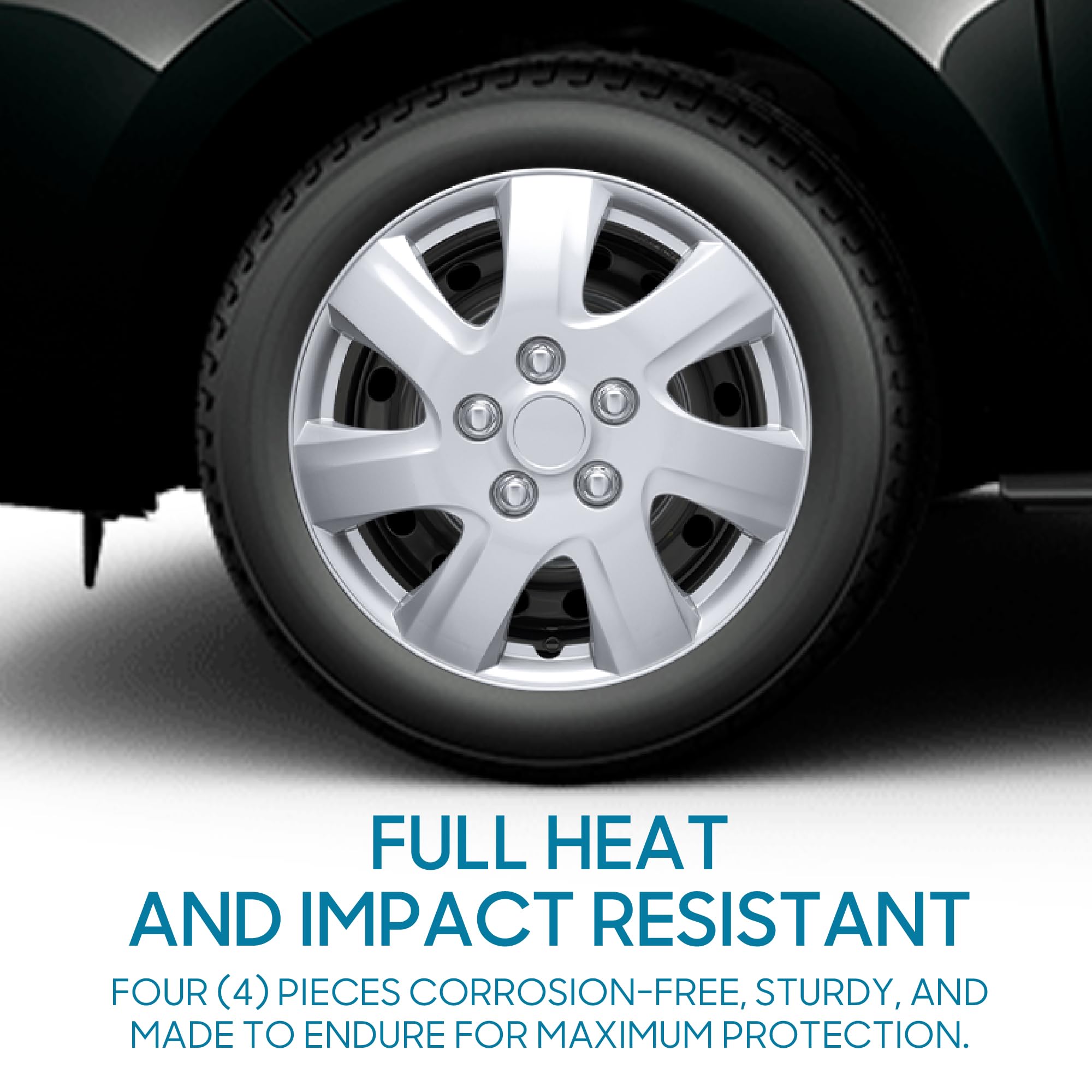 Bdk Hubcaps Wheel Covers For Toyota Camry 16 Inch Hubcaps Set Of 4, Snap-On Direct Oem Replacement For Toyota Camry Hubcaps 16 I