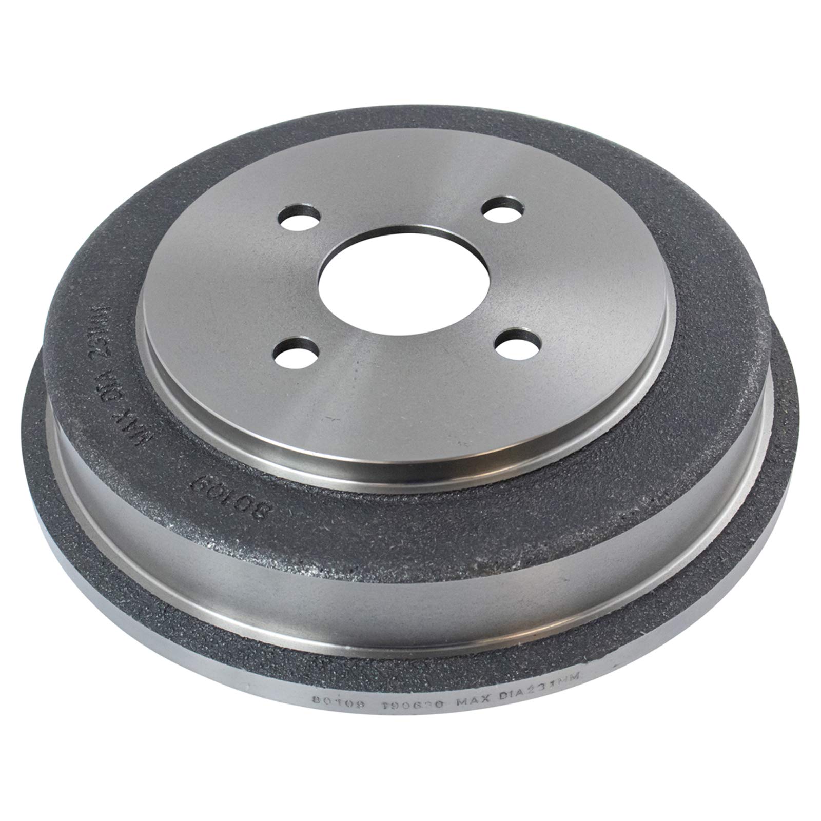 TRQ Brake Drum & Shoe Rear Kit Compatible with Chevy Cobalt Pontiac G5 Saturn Ion