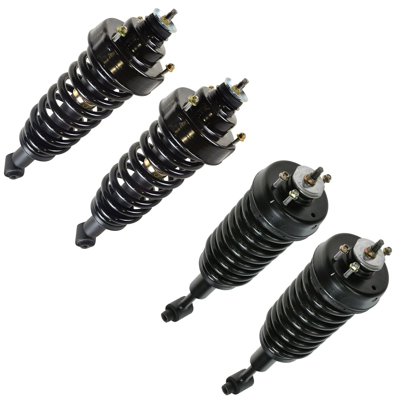 Trq Front & Rear Strut Shock Spring Set Of 4 For 02-03 Ford Explorer Mountaineer