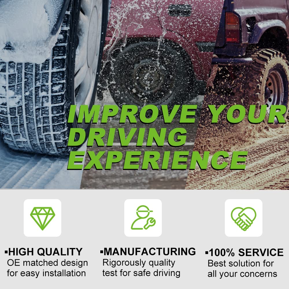 Scitoo 8Pcs Suspension Kit Front Lower Control Arm And Ball Joints Outer Tie Rod Ends Sway Bar Links Fit For 2013-2017 For Ford Fusion 2013-2018 For Lincoln Mkz