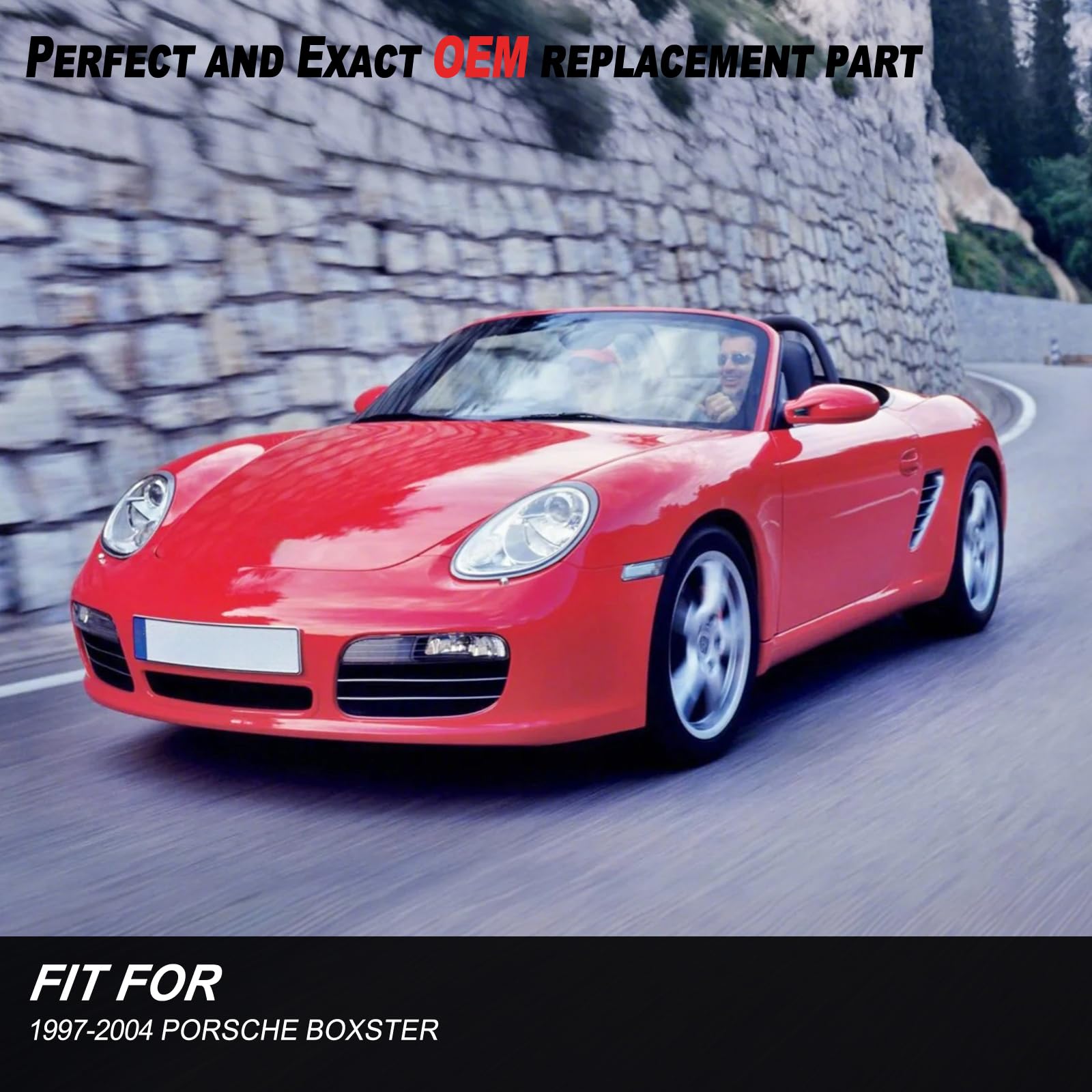 Vepagoo Pm3039 Front Hood Struts 1997-2004 Porsche Boxster Gas Shock Lift Supports Spring Convertible 2-Door Rear Engine Lid-Fro