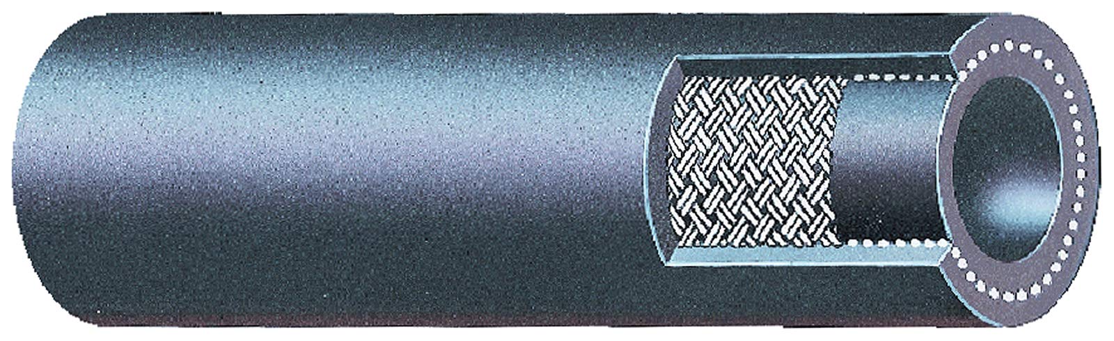 Gates 27056 Transmission Oil Cooler Hose-3' Length, Inner Diameter 5/16''