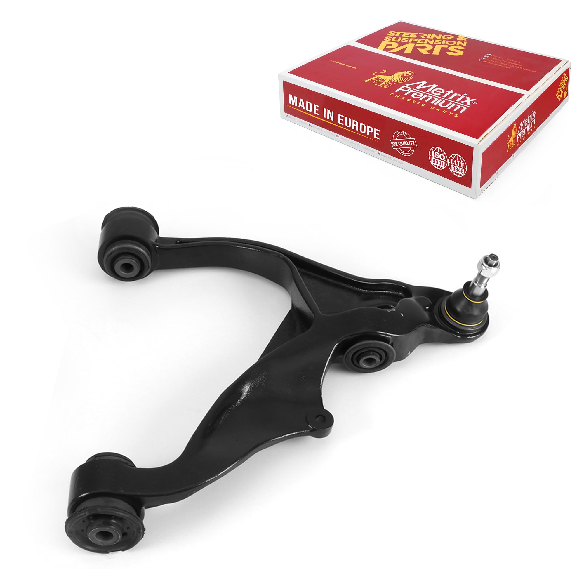 Metrix Premium Chassis Parts - Front Right Lower Control Arm W Ball Joint & Bushing Assembly Fits 06-10 Dodge Ram 1500 4Wd, 11-1