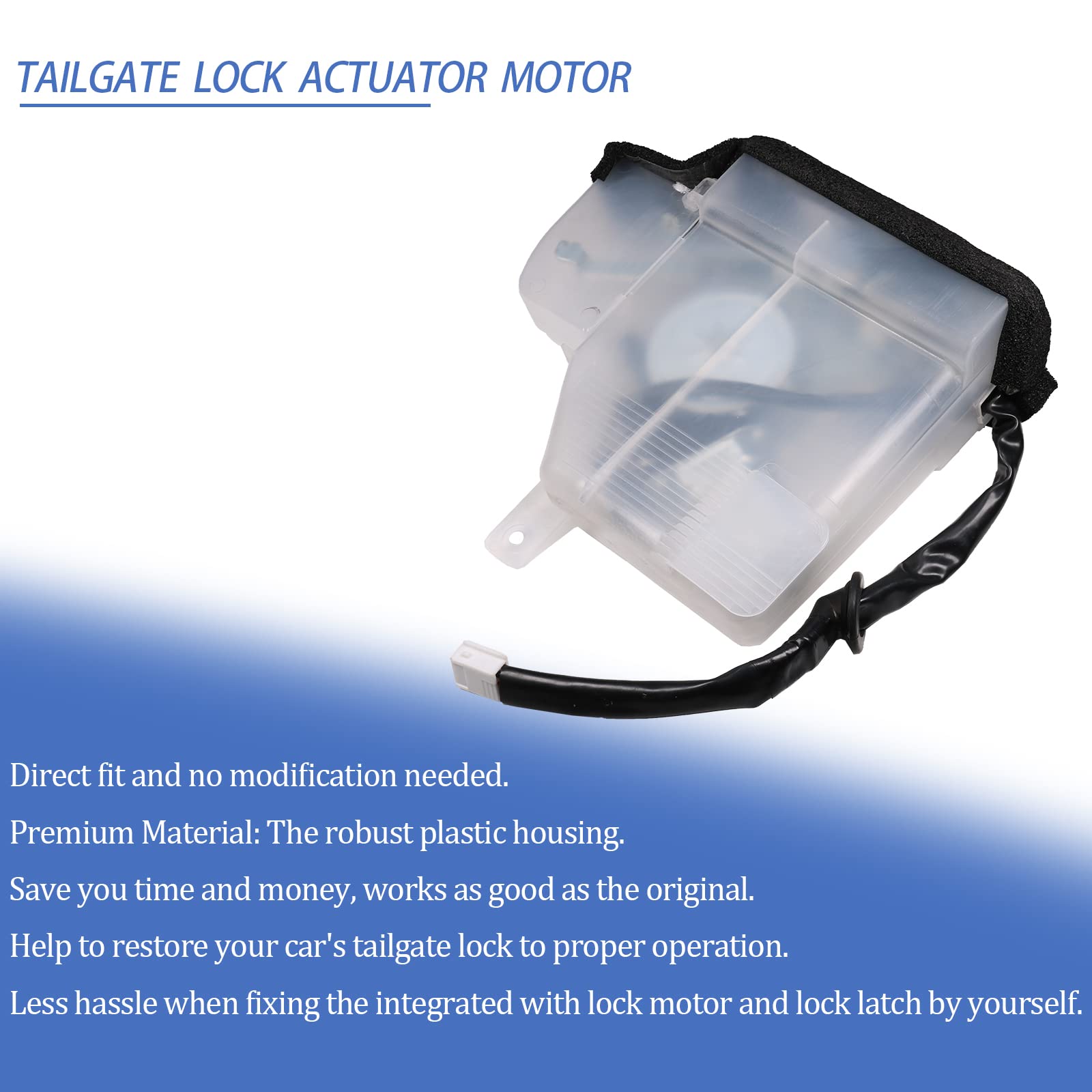 Dicmic Rear Gate Hatch Latch Tailgate Lock Actuator Motor Compatible With 2003-2009 Toyota 4Runner 4.0L 4.7L Replace# 69110-3506