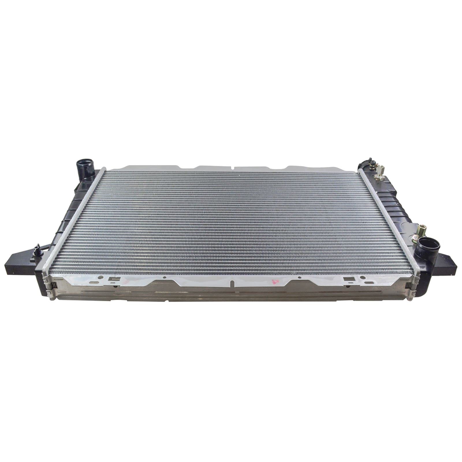 Trq Radiator Assembly Aluminum Core Compatible With 85-92 Ford Bronco 85-96 F-150 F-250 F-350 Cu1454 Fo3010132