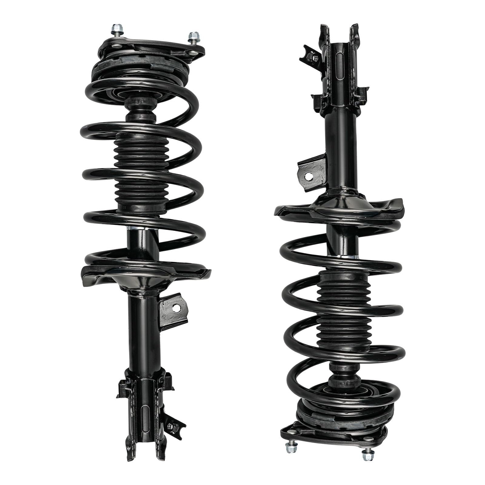 KAX Complete Struts w/Coil Springs Replacement Strut Shocks Assembly 172297,172298 for Hyundai Accent 2006-2011,Kia Rio 2006-201