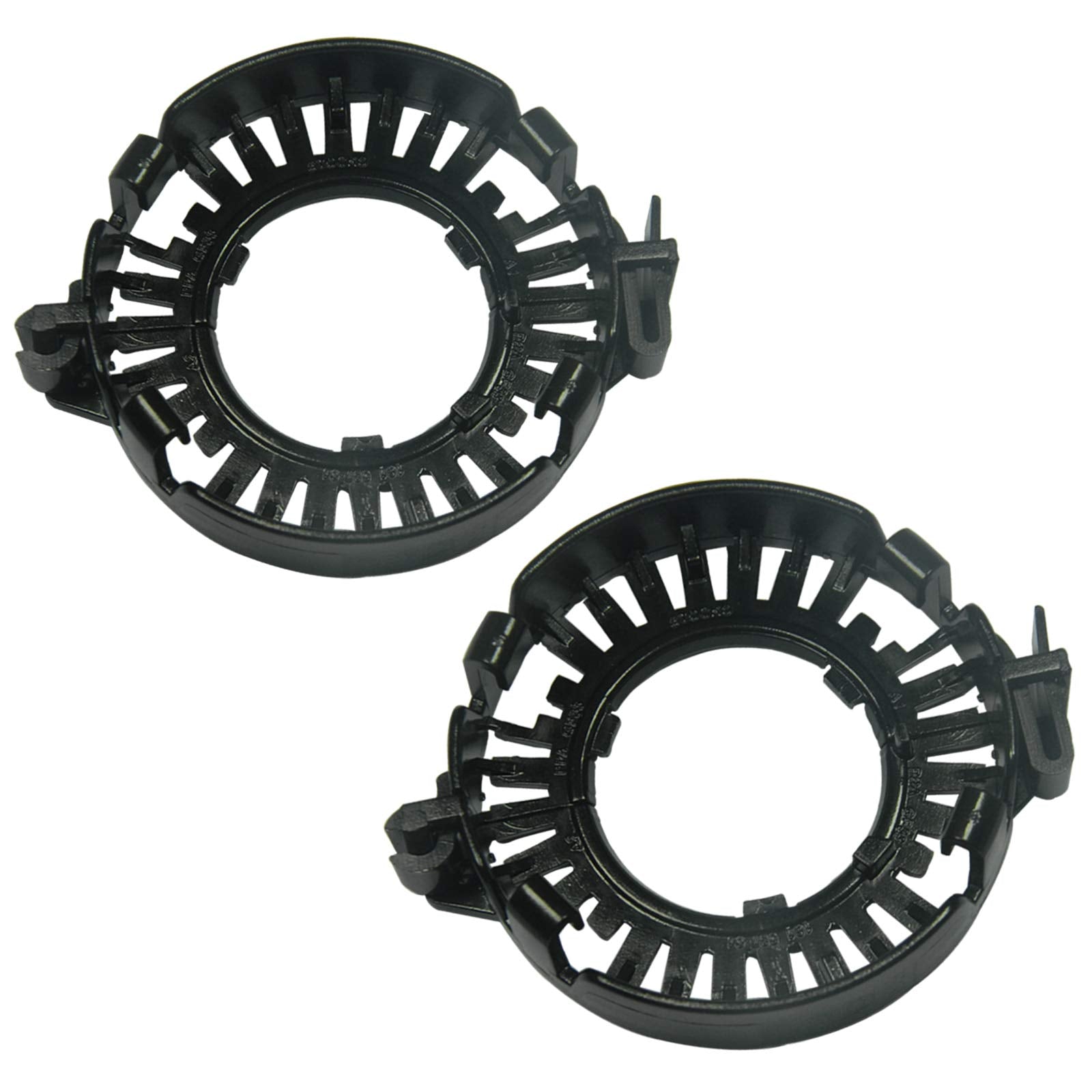Xotic Tech 2Pcs Plastic D1S D3S Xenon Light Bulbs Holders Clip Rings Retainers Compatible With Audi Or Bmw Or Mercedes Or Cadillac Or Lincoln Or Jaguar Or Range Rover Or Buick, Etc