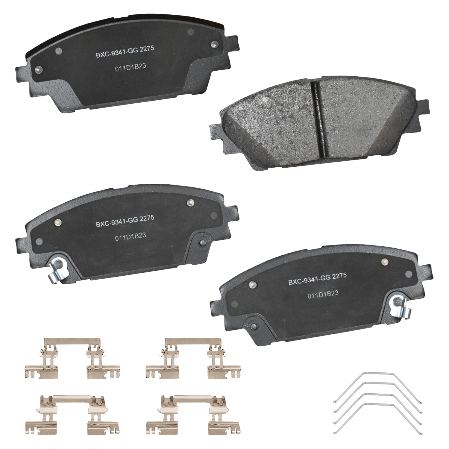 Bendix Premium Sbc2275 Ceramic Front Brake Pads For Mazda 3 2018-2014, 3 Sport 2017-2014, Cx-3 2022-2016, Cx-30 2024-2020