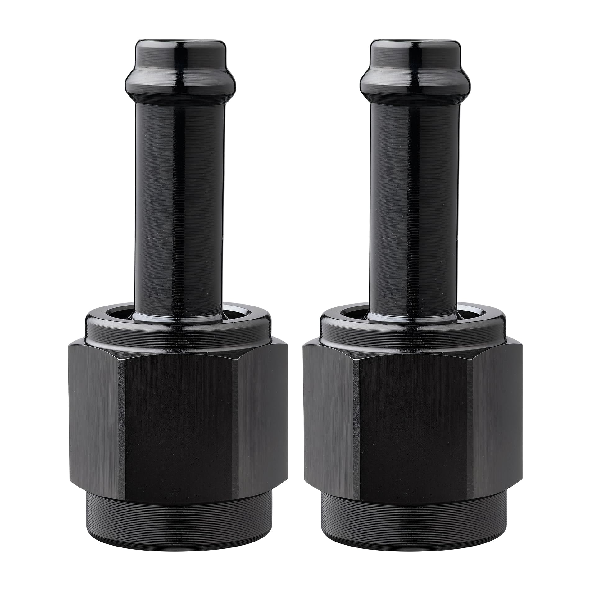 EVIL ENERGY 4AN Female to 1/4'' Barb Hose Fitting Straight Swivel 2PCS