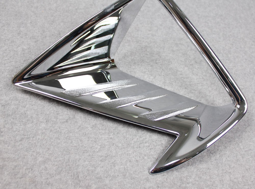 Fit For Toyota Rav4 2016 2017 2018 Chrome Front Fog Light Lamp Cover Bezel Trims