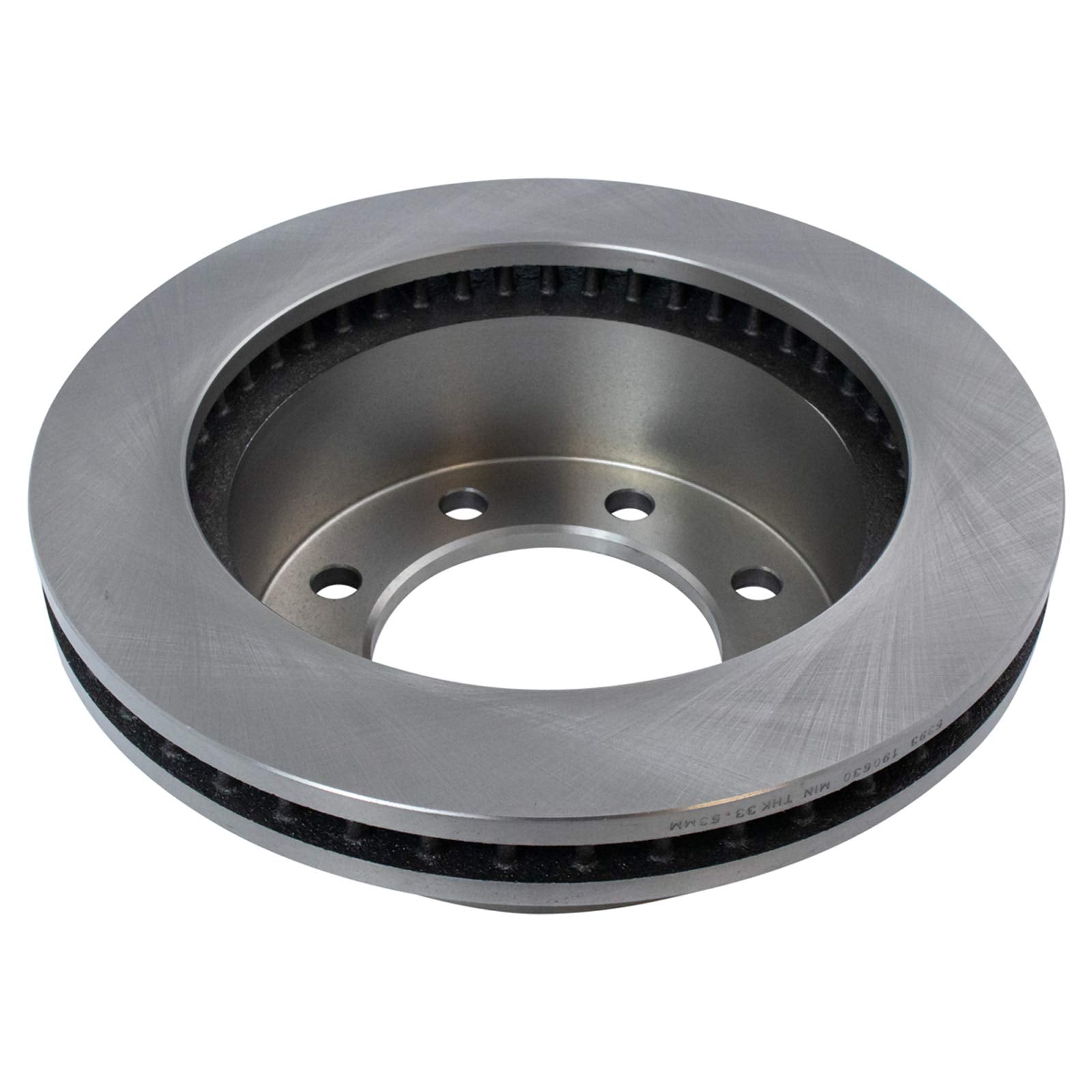 Trq Front Brake Pad & Rotor Kit Brake Pads Brake Rotor Ceramic Compatible With 2000-2002 Dodge Ram 2500 Ram 3500