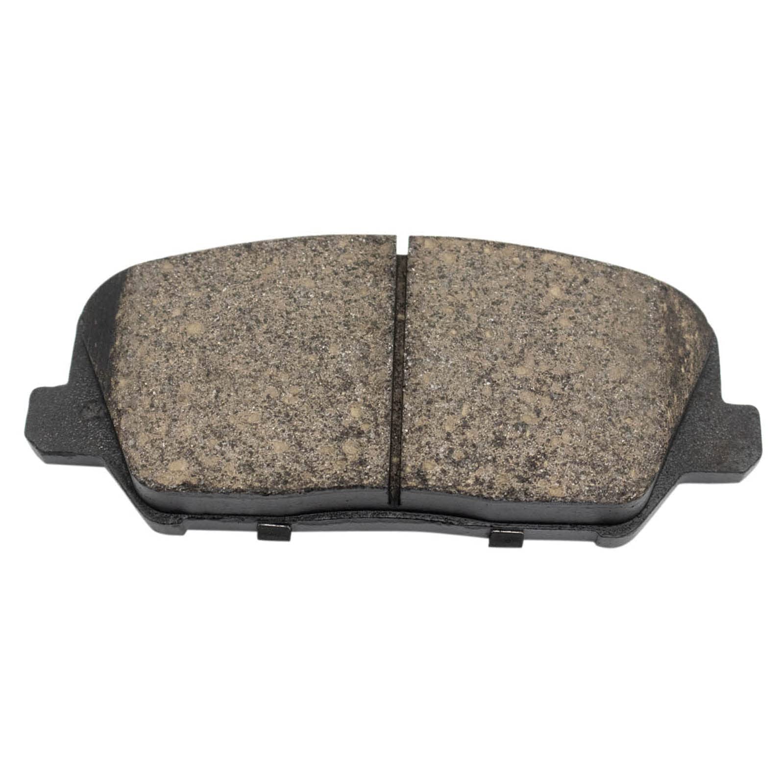 Trq Front And Rear Brake Pad & Rotor Kit Brake Pads Brake Rotor Ceramic Compatible With 2013-2015 Hyundai Veloster 2014-2016 Kia