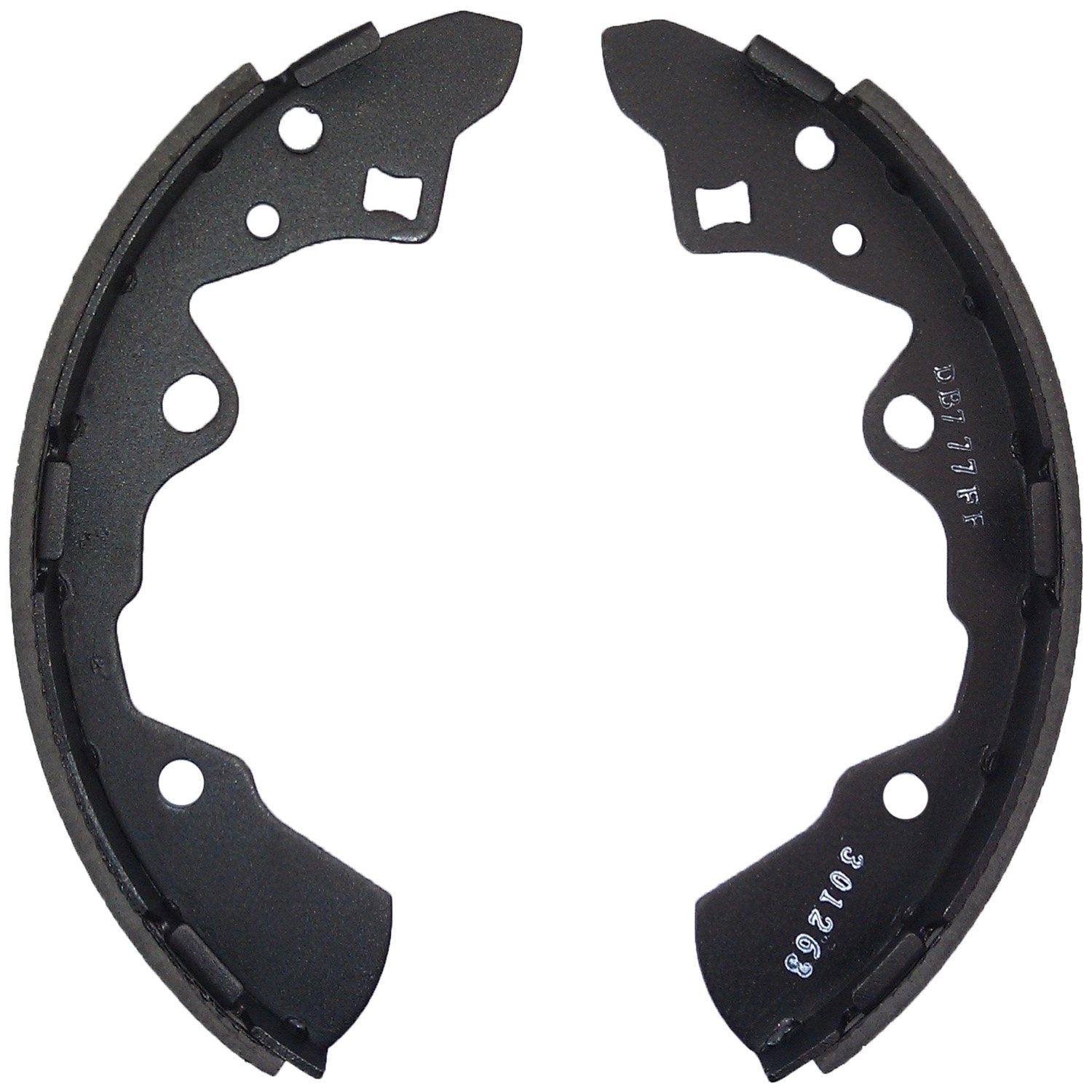 Bendix Premium 721 Rear Brake Shoe For Select Models Ford Escort, Escort, Probe, Mazda 323, 626, Mx-6, Protege, Mercury Tracer,