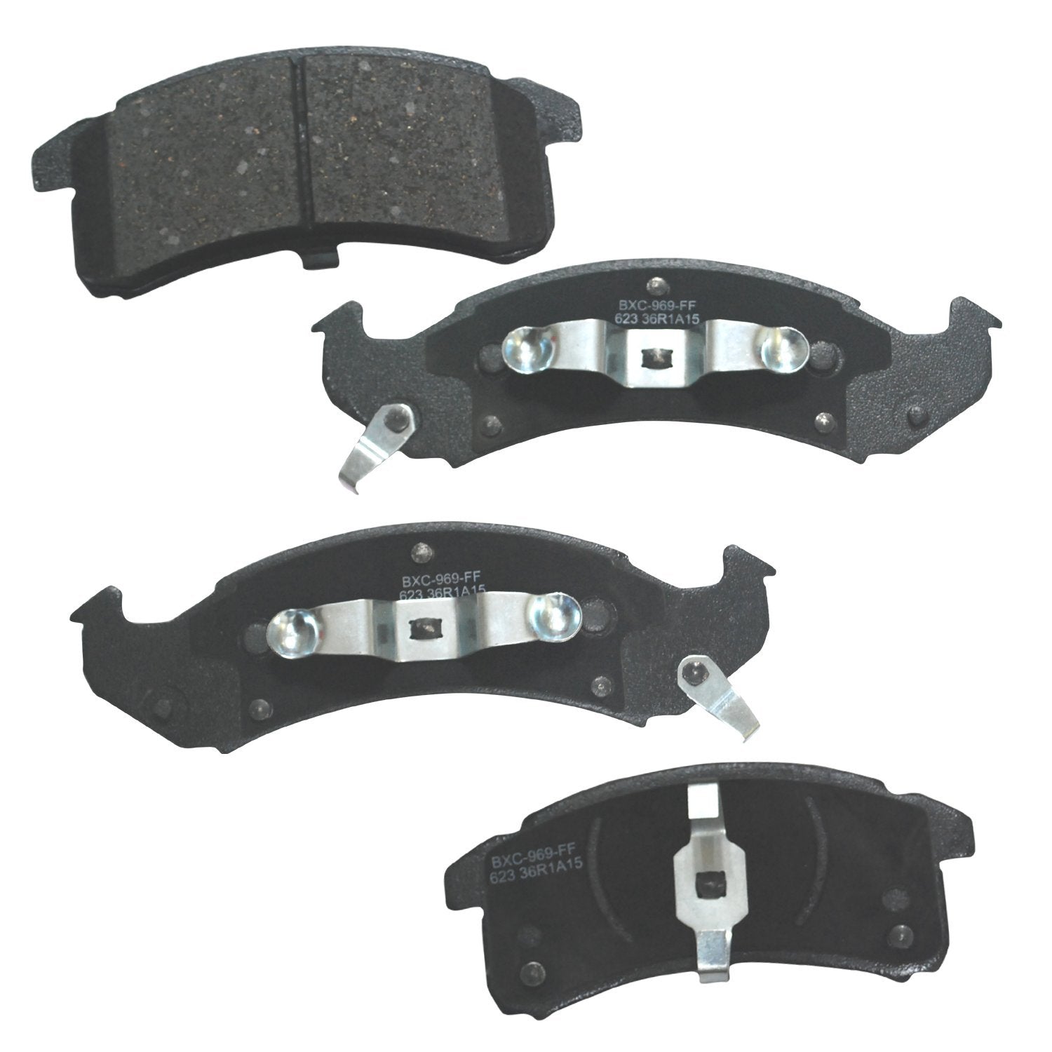 Bendix Premium Sbc623 Ceramic Front Brake Pads For Lesabre,Park Avenue,Riviera,Deville,Eldorado,Seville,Camaro,Lumina Apv,Van,Ol
