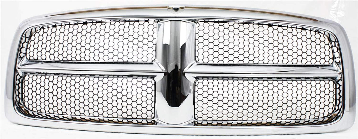 Garage-Pro Grille Assembly Compatible with 2002-2005 Dodge Ram 1500, 2003-2005 Ram 2500, 2003-2005 Ram 3500 Honeycomb Insert, Ch