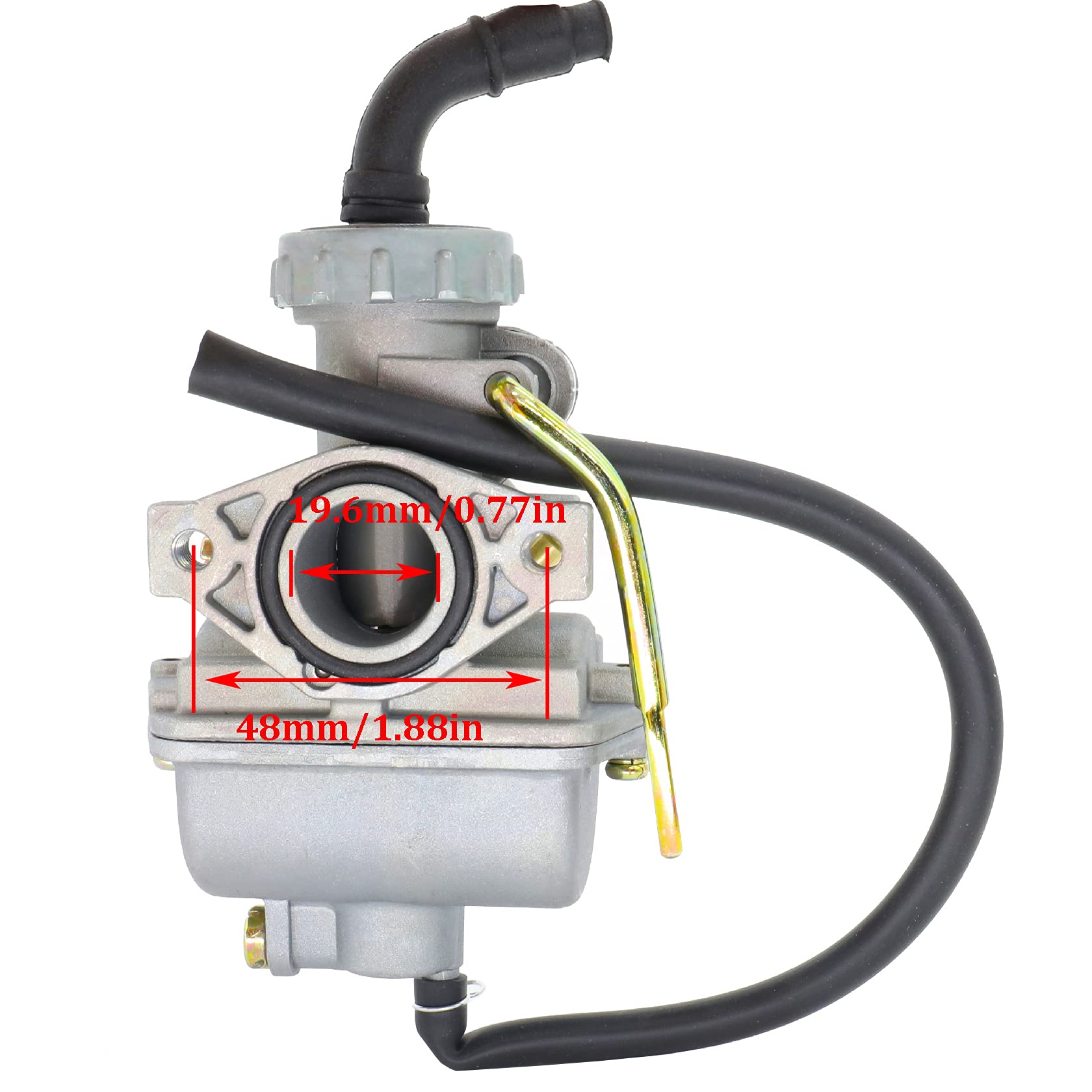 Pz20 Carburetor Replacement For Kazuma Baja 50Cc -125Cc Taotao 110B Nst Sunl Chinese Quad 4 Stroke Atv 4 Wheeler Go Kart Dirt Bi