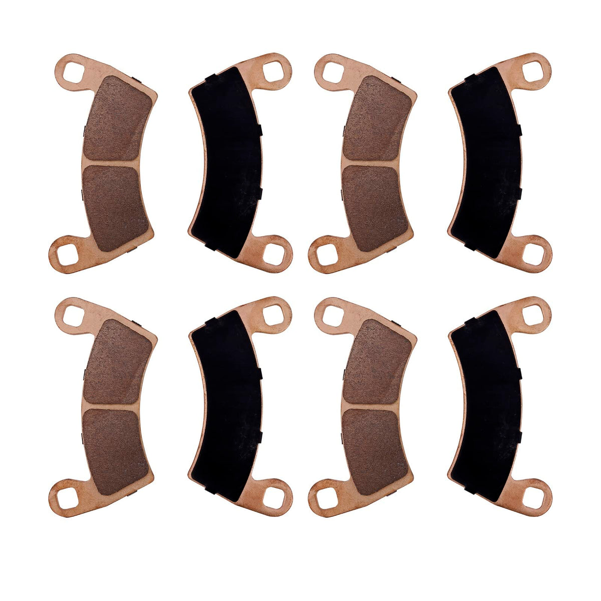 Sintered Brake Pad Front & Rear For Polaris Rzr 900 1000 4 Xp Rs1, Ranger 570 700 800 900 1000 Ev Crew Diesel 6X6, Replace #2205949 Fa656