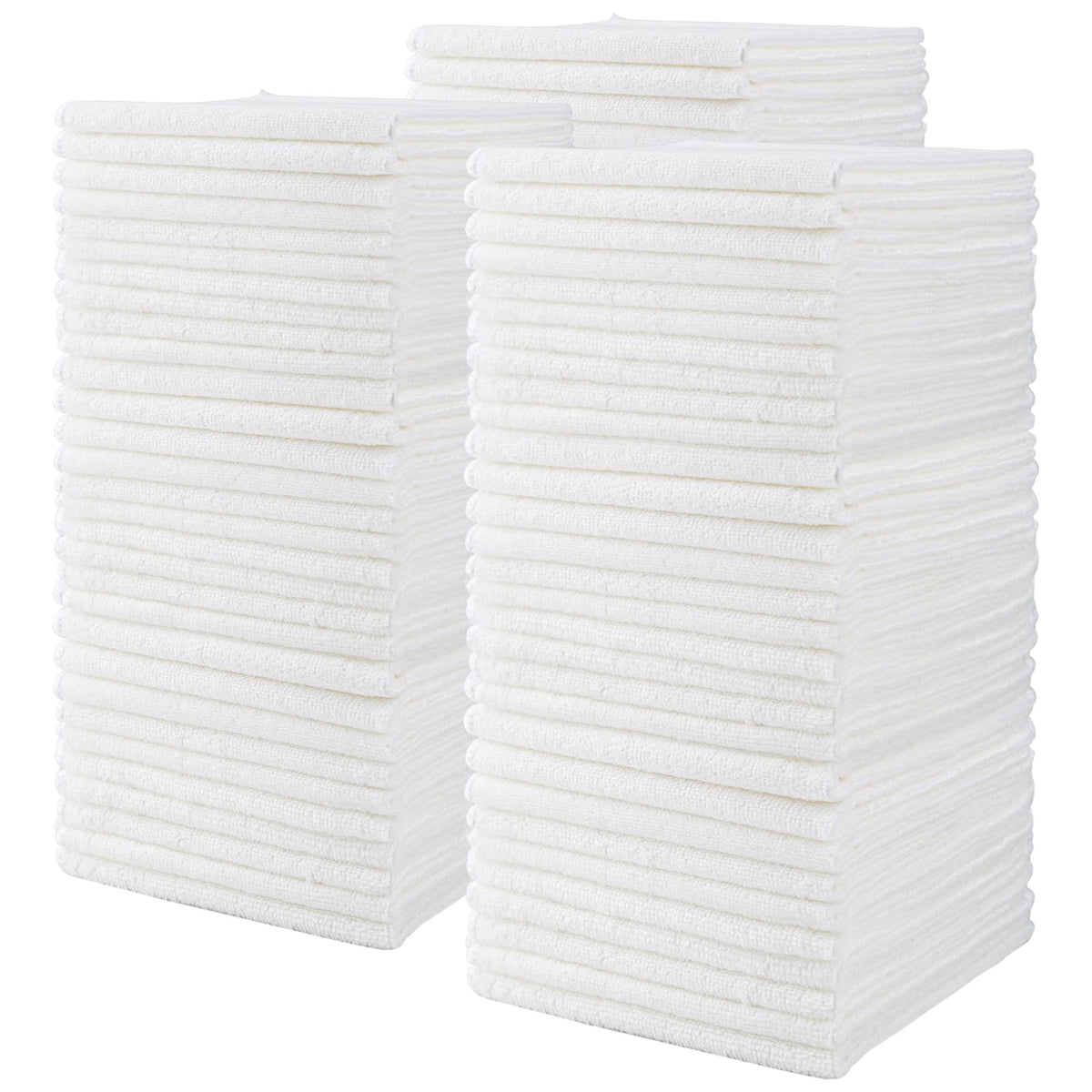 Cartman 14 X 14 Inch, 90 Pack, 280Gsm Microfiber Cleaning Cloths, Non-Abrasive, Reusable And Washable, All Purpose Cleaning Towe