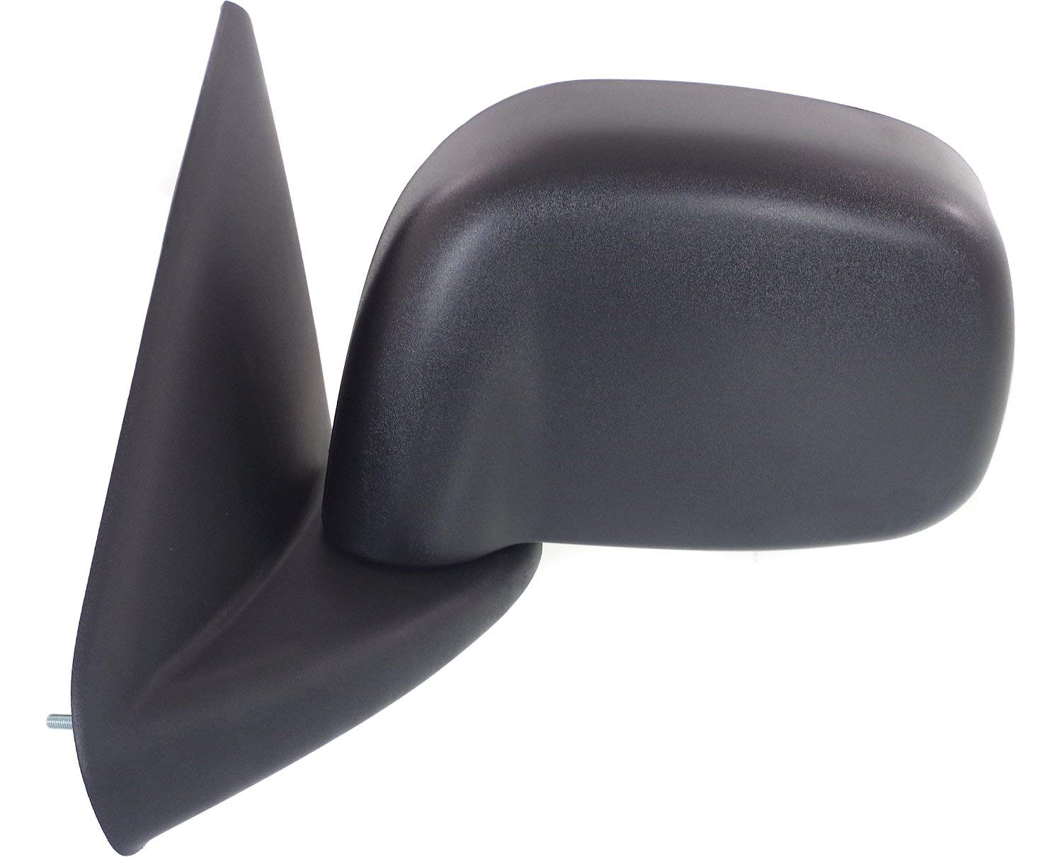 Kool Vue Driver Side Power Heated Mirror for Dodge Ram 1500 2002-2008 Without Signal Light, Blind Spot Light & Puddle Lamp Textured Standard Cab, Without Towing Package